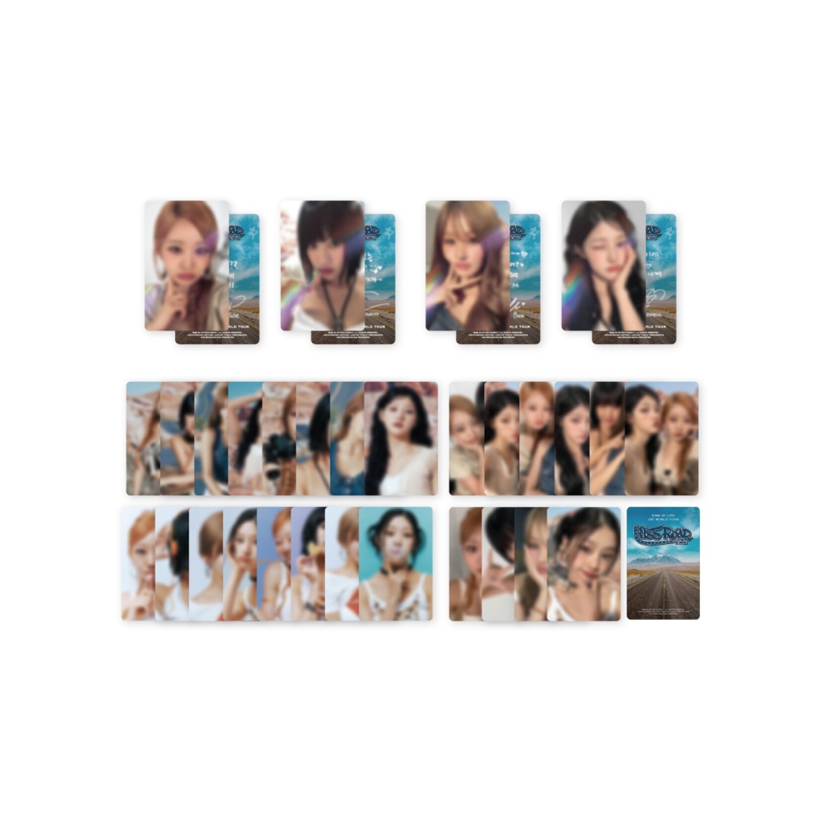KISS OF LIFE KISS OF LIFE - 1ST WORLD TOUR [KISS ROAD In Seoul] TRADING CARD