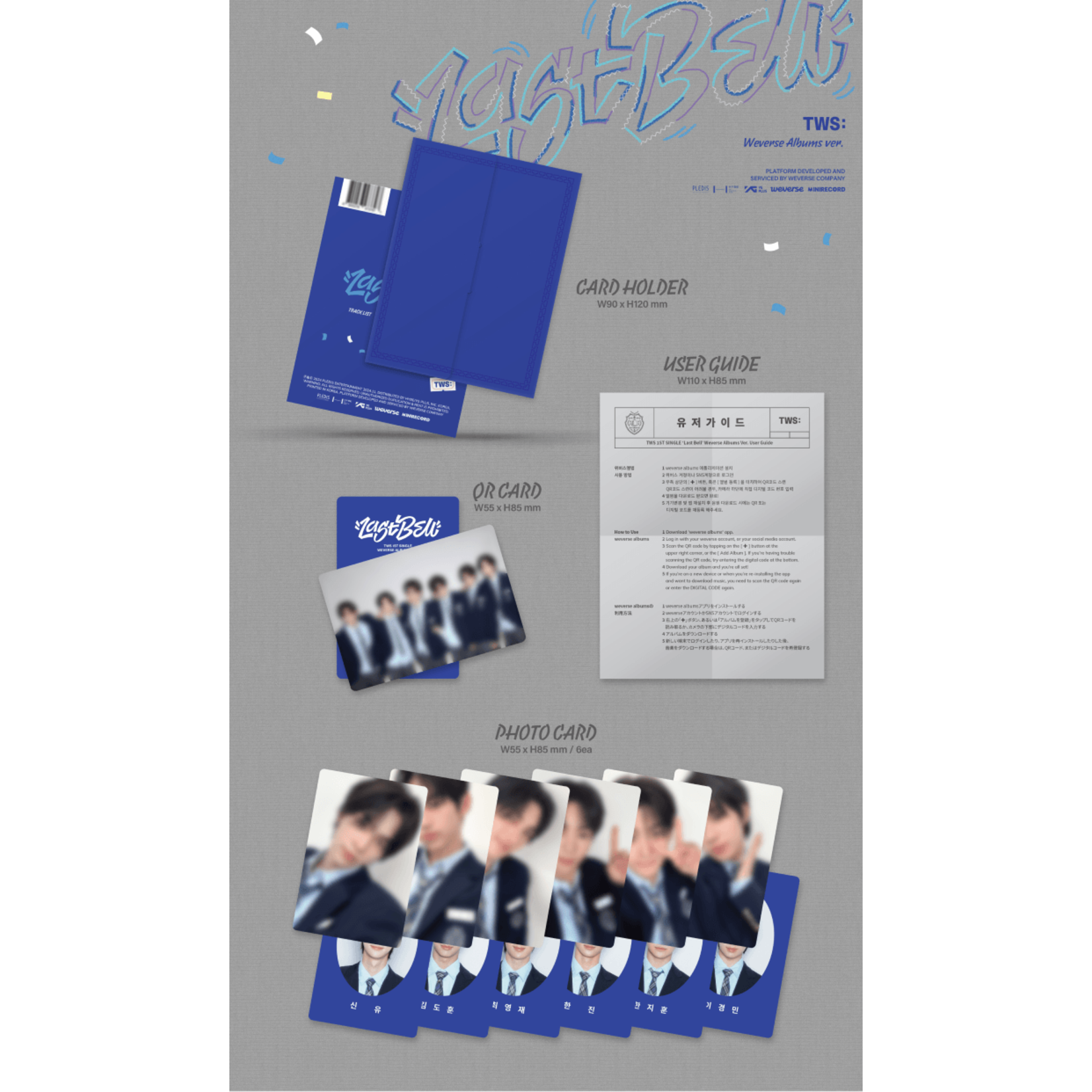 TWS TWS - 1st Single [Last Bell] (Weverse Albums ver.)