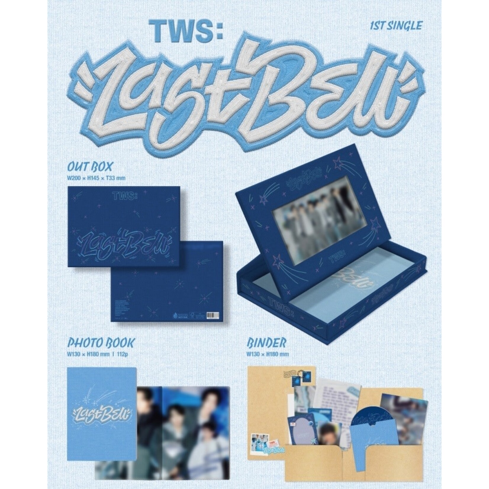 TWS TWS - 1st Single [Last Bell] + Weverse Gift (WS)