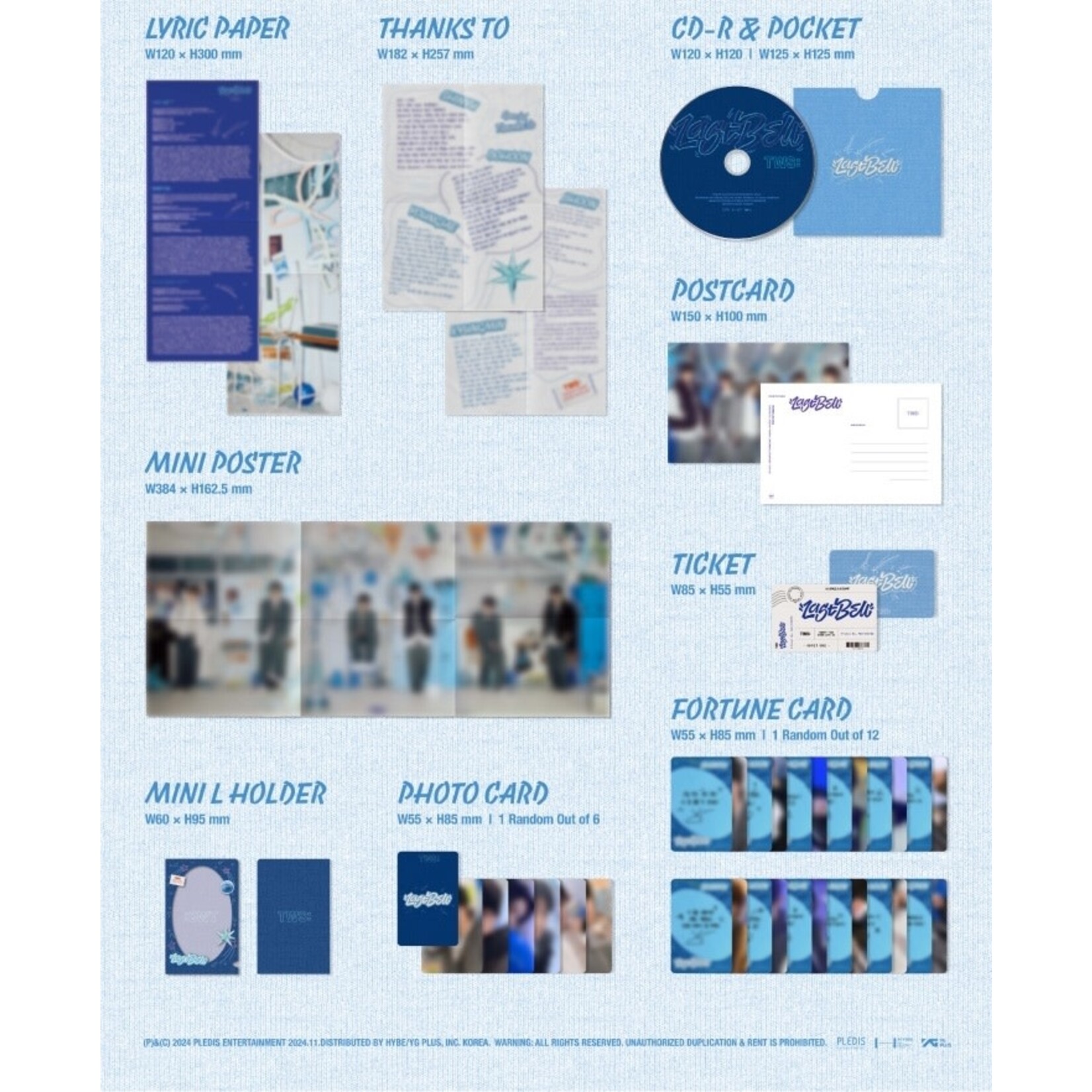 TWS TWS - 1st Single [Last Bell] + Weverse Gift (WS)