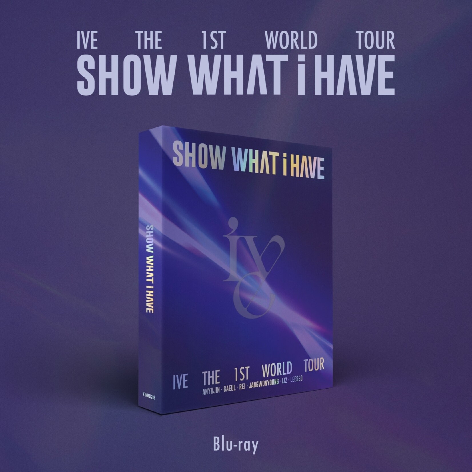 Ive IVE - IVE THE 1ST WORLD TOUR   Blu-ray + Random Photocard (APPLE MUSIC)