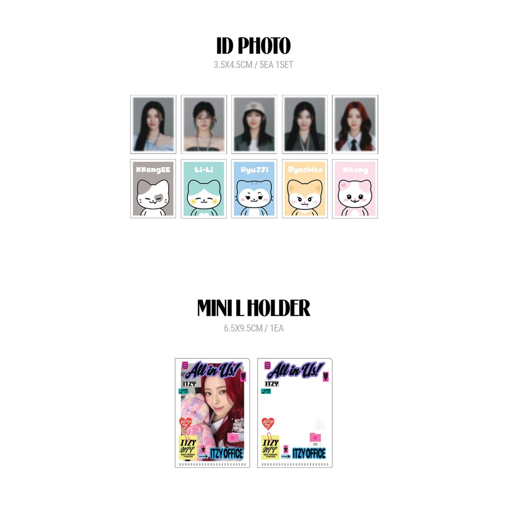 Itzy ITZY - 2025 Season's Greetings [Best Friends Forever] + Photocards set (JYP SHOP)