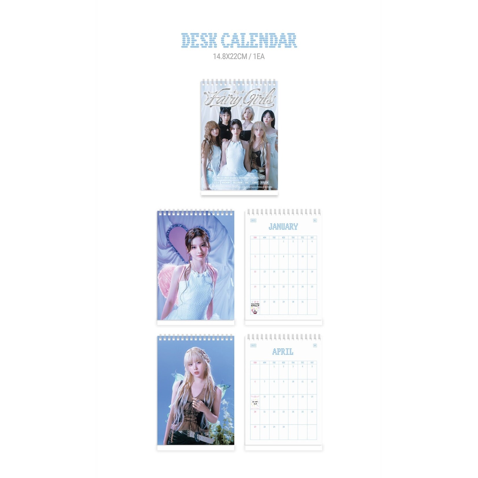 NMIXX NMIXX - 2025 Season's Greetings [Fairy Girls] + Photocards set (JYP SHOP)