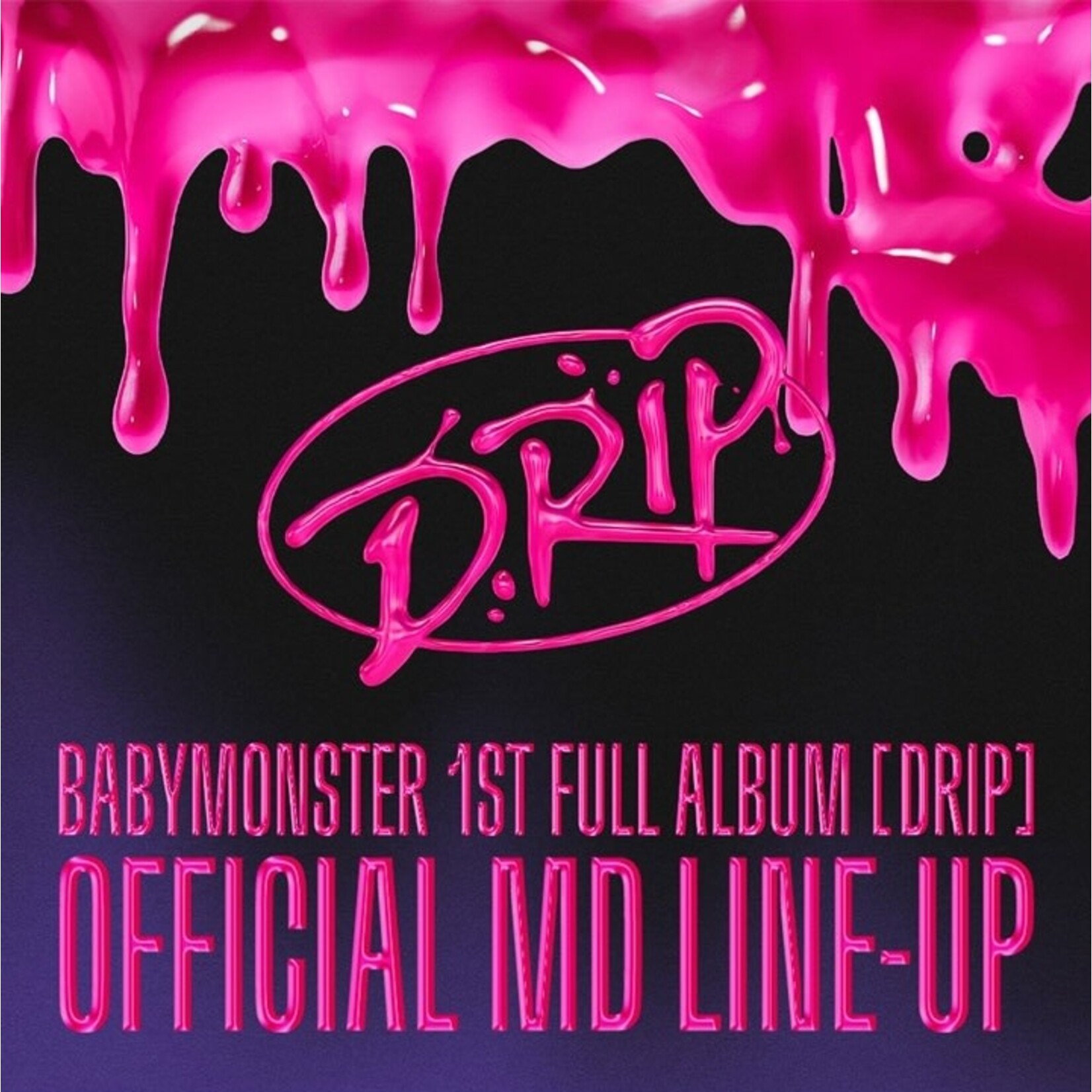 DRIP BABYMONSTER TRADING PHOTOCARD K Town DRIP BABYMONSTER TRADING PHOTOCARD K Town