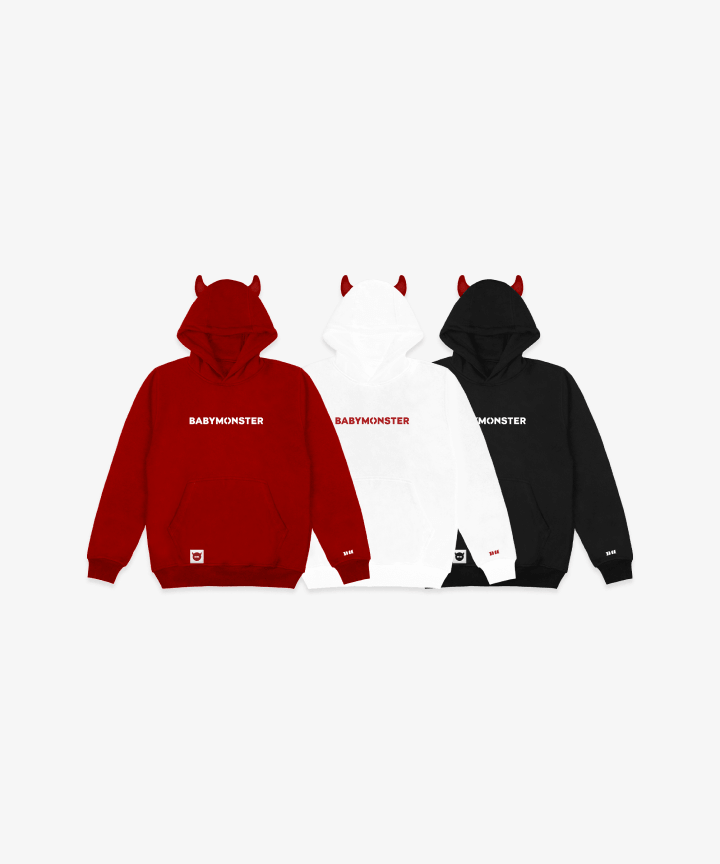 BABYMONSTER] BABYMONSTER HORN HOODIE - K-Town
