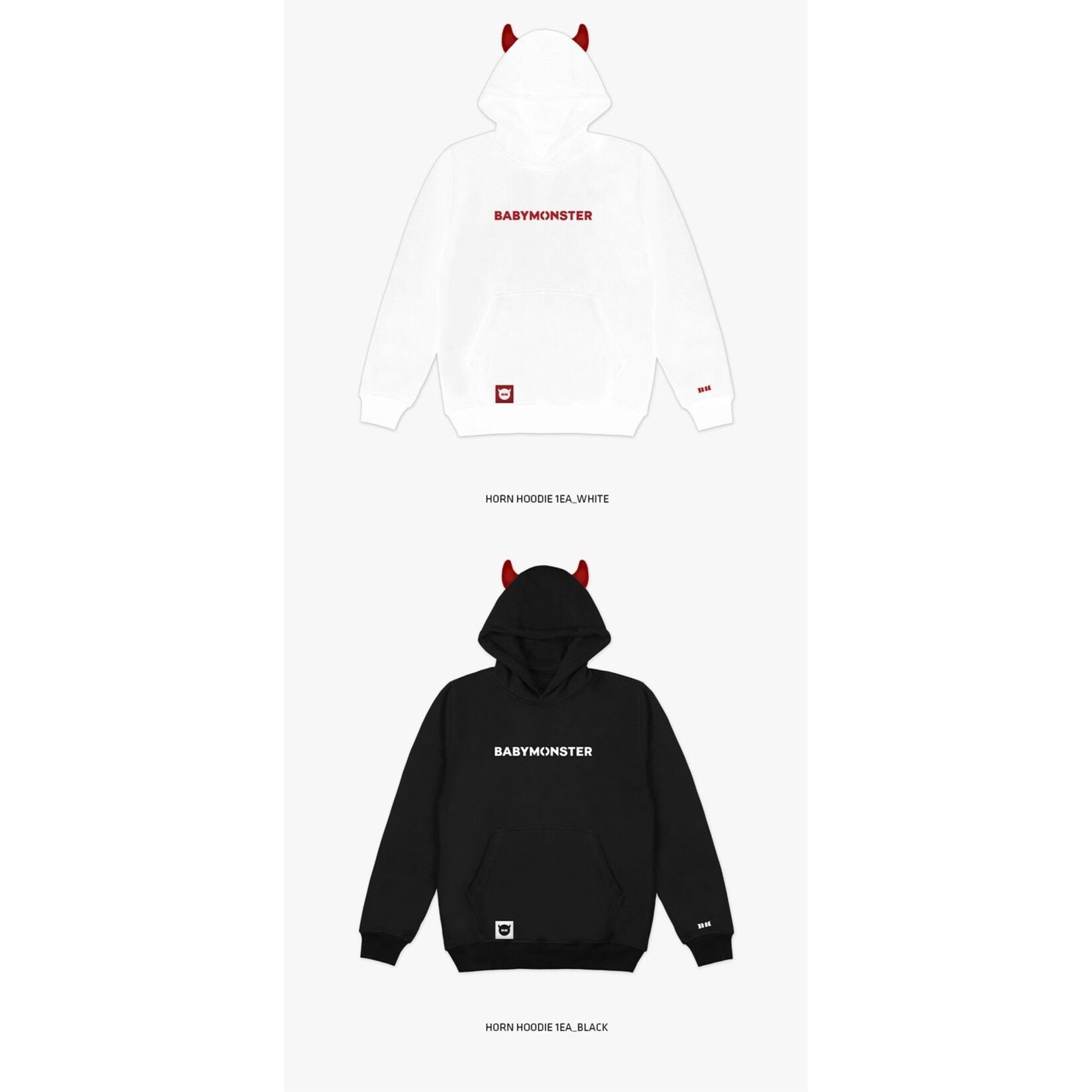 BABYMONSTER [BABYMONSTER] BABYMONSTER HORN HOODIE