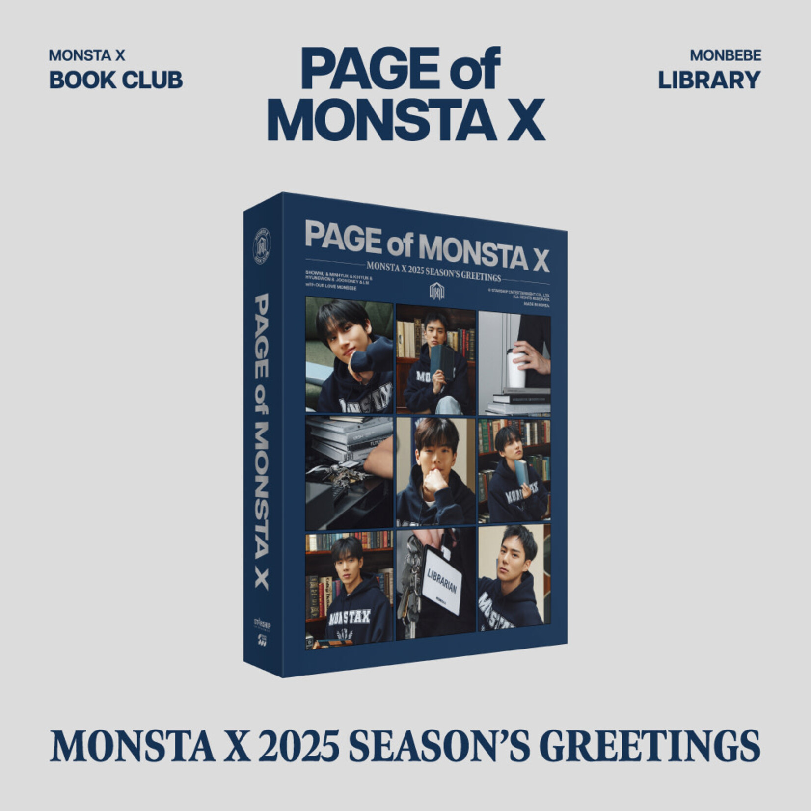 Monsta X MONSTA X - 2025 SEASON’S GREETINGS : PAGE of MONSTA X