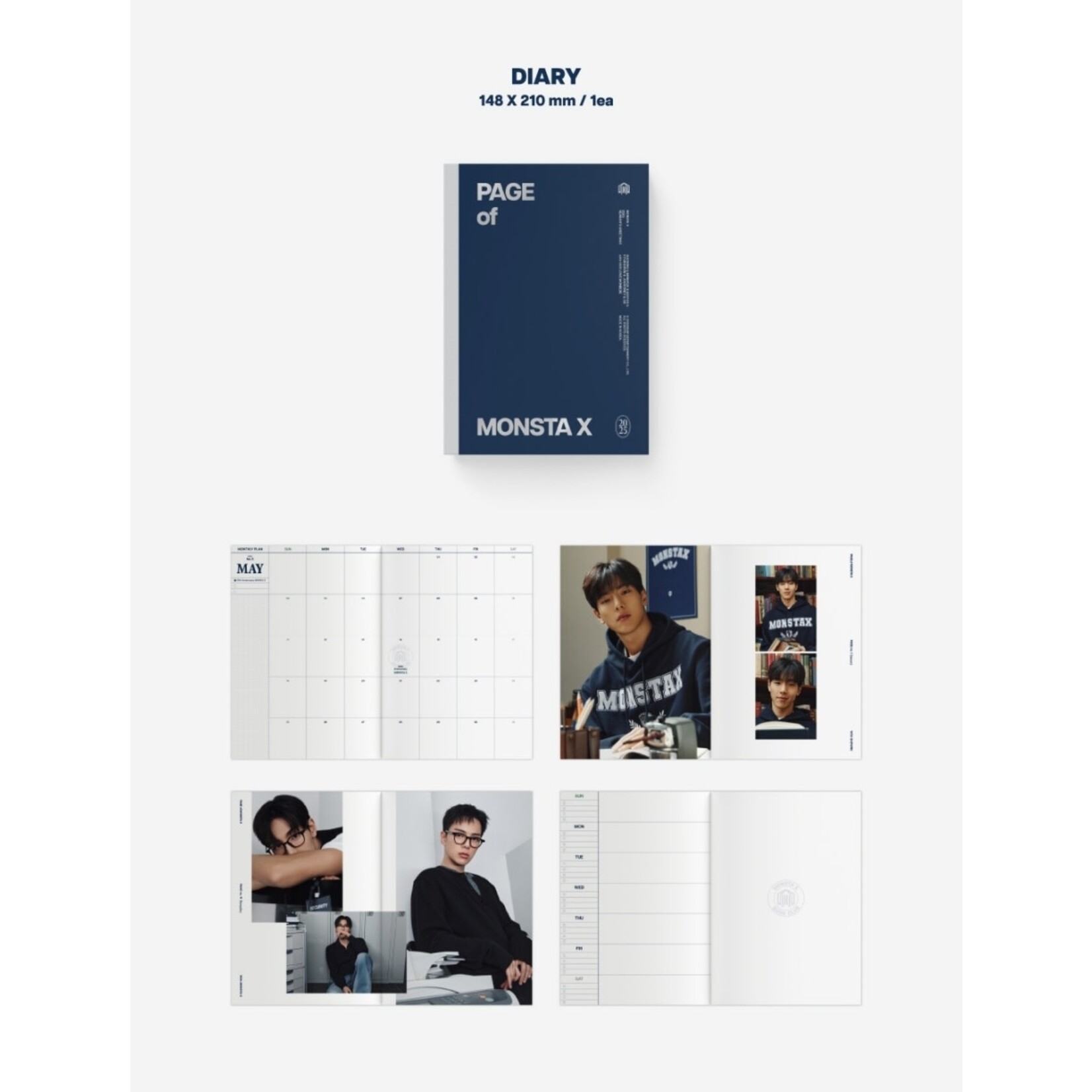 Monsta X MONSTA X - 2025 SEASON’S GREETINGS : PAGE of MONSTA X