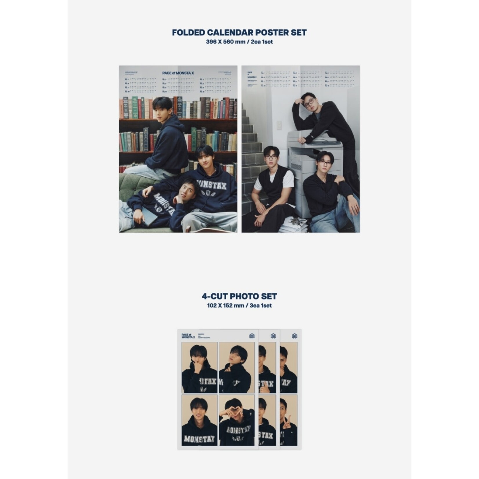 Monsta X MONSTA X - 2025 SEASON’S GREETINGS : PAGE of MONSTA X