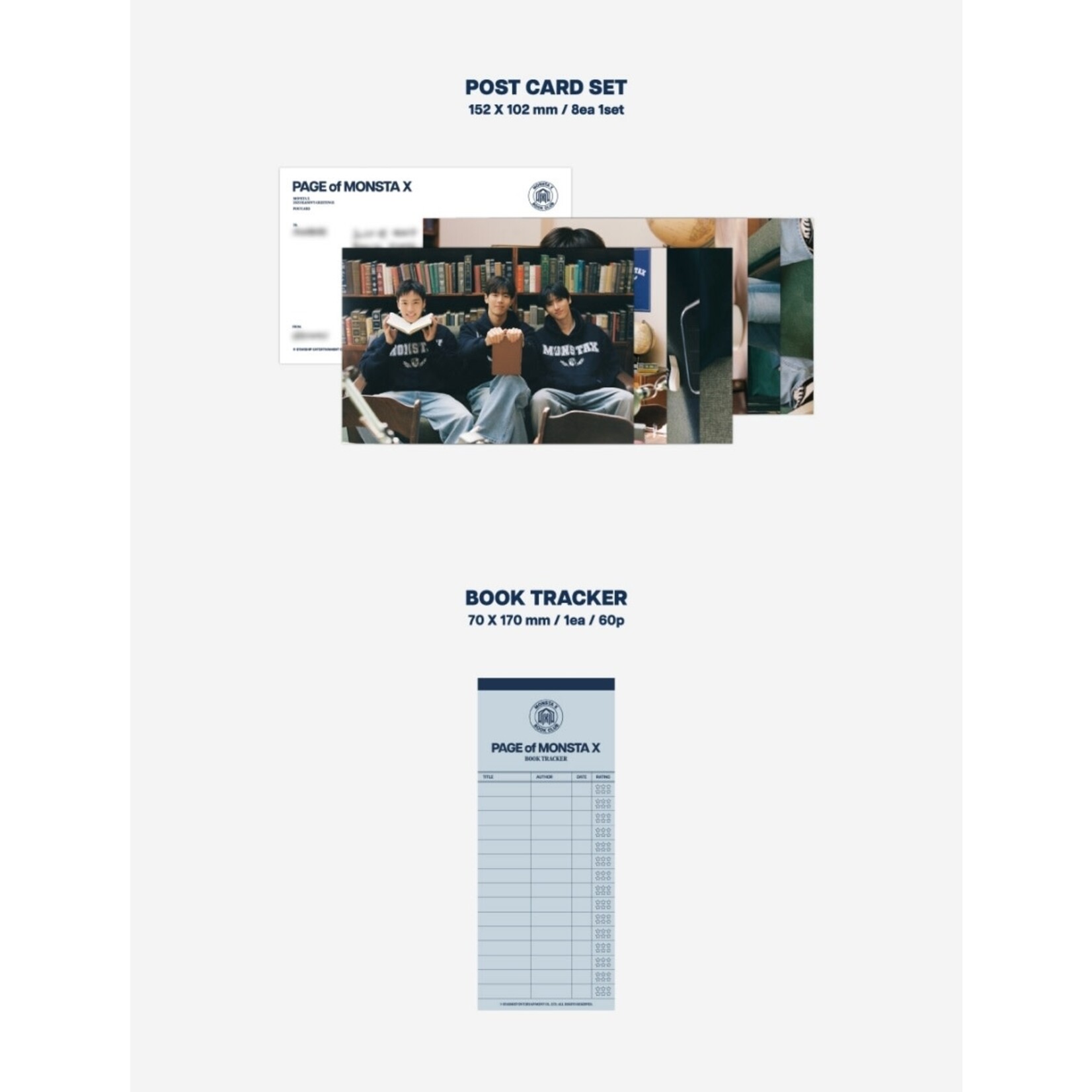 Monsta X MONSTA X - 2025 SEASON’S GREETINGS : PAGE of MONSTA X