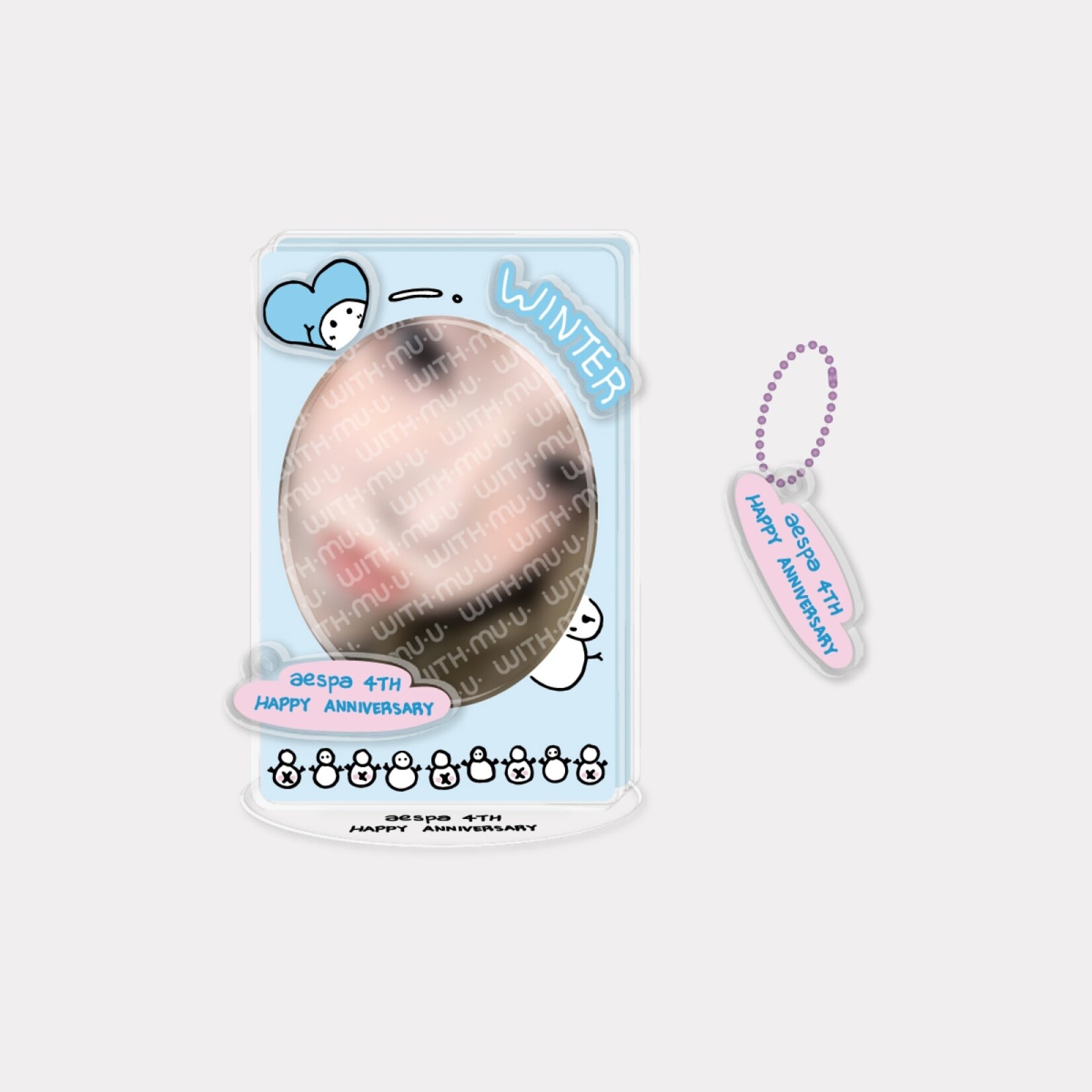 Aespa aespa - 4TH ANNIVERSARY DIY ACRYLIC STAND SET