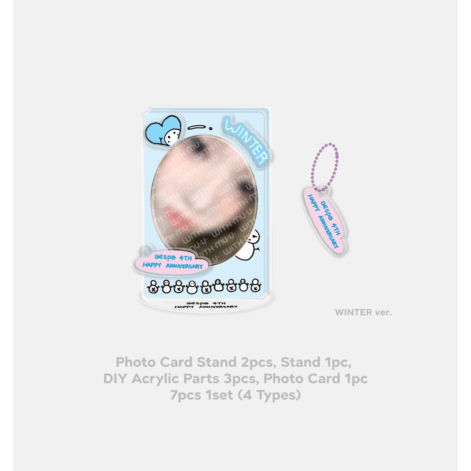Aespa aespa - 4TH ANNIVERSARY DIY ACRYLIC STAND SET