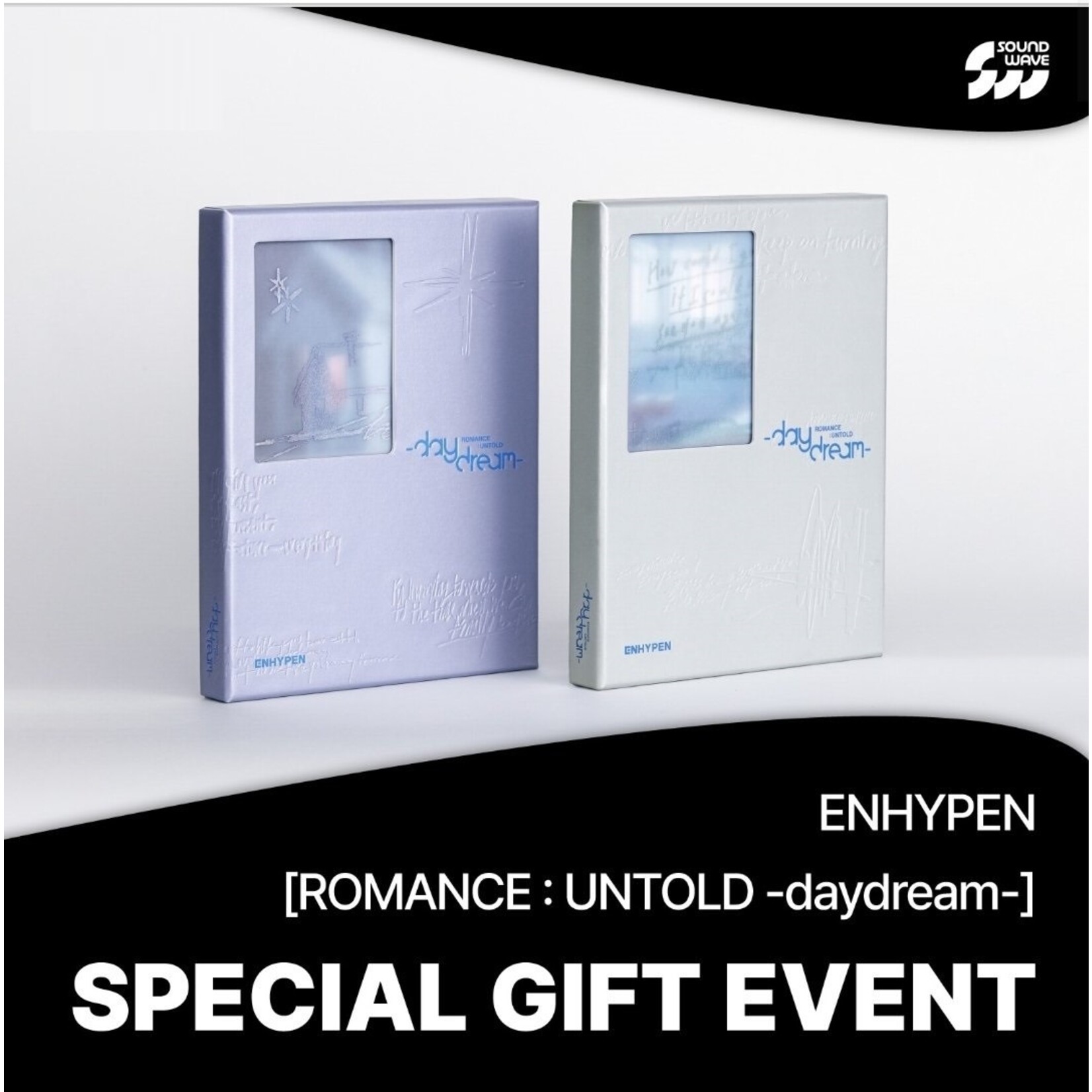 Enhypen ENHYPEN - ROMANCE : UNTOLD [daydream] (Photobook ver.) + Random Hologram Photocard (SW)