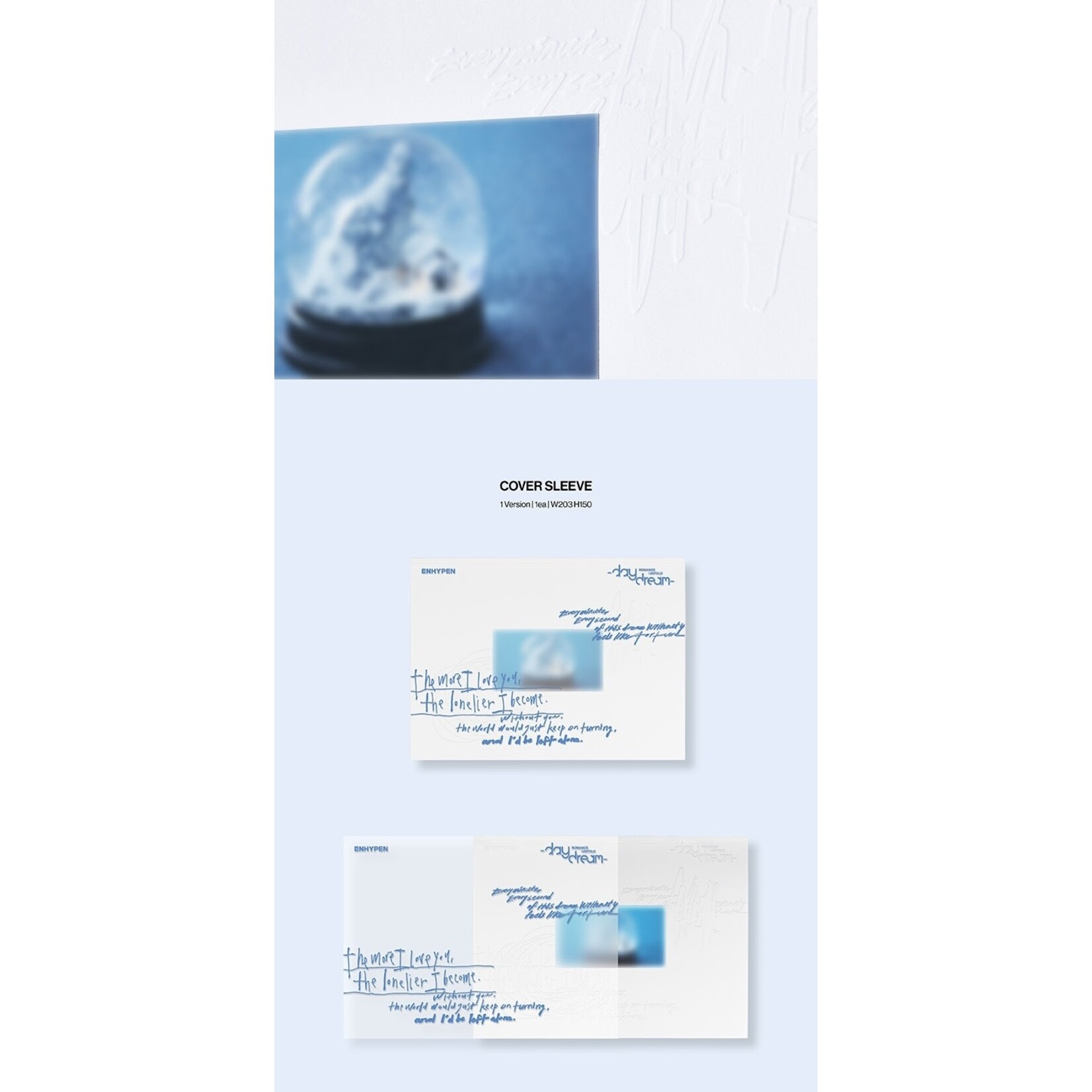 Enhypen ENHYPEN - ROMANCE : UNTOLD [daydream] (JAPAN Edition) + Random Hologram Photocard (SW)