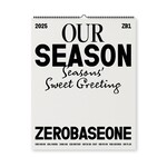 ZeroBaseOne ZEROBASEONE - 2025 [OUR Season] WALL CALENDAR