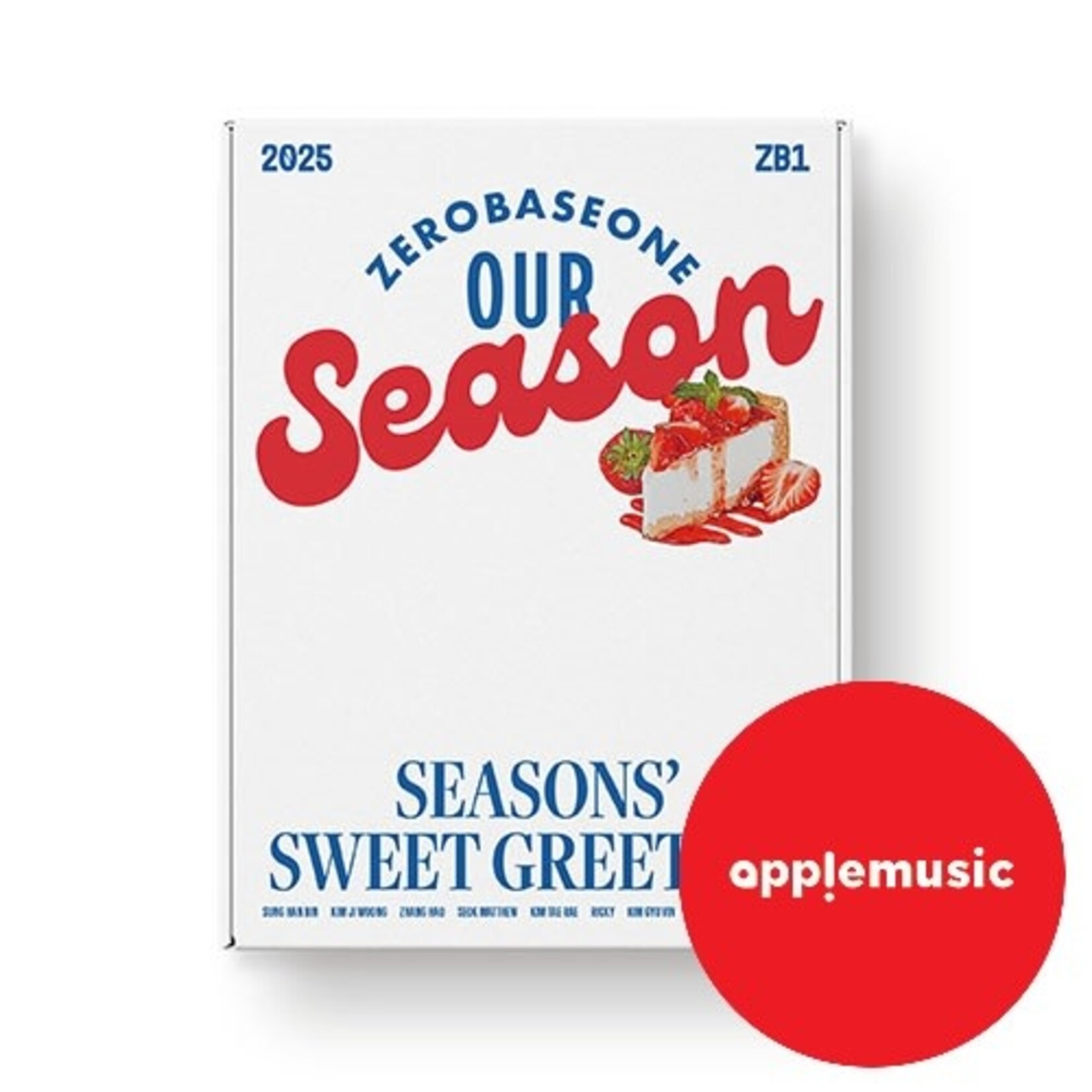 ZeroBaseOne ZEROBASEONE - 2025 [OUR Season] + Photocard Set (APPLE MUSIC)