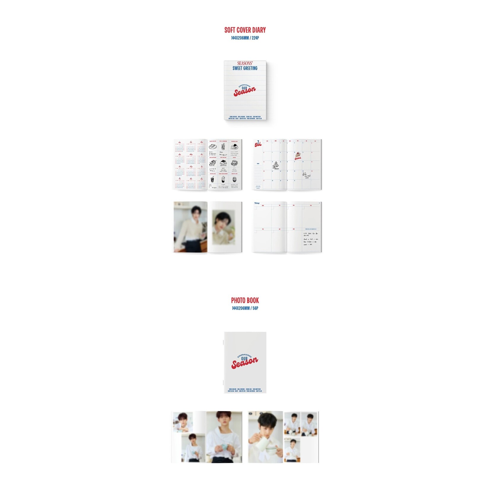 ZeroBaseOne ZEROBASEONE - 2025 [OUR Season] + Photocard Set (APPLE MUSIC)