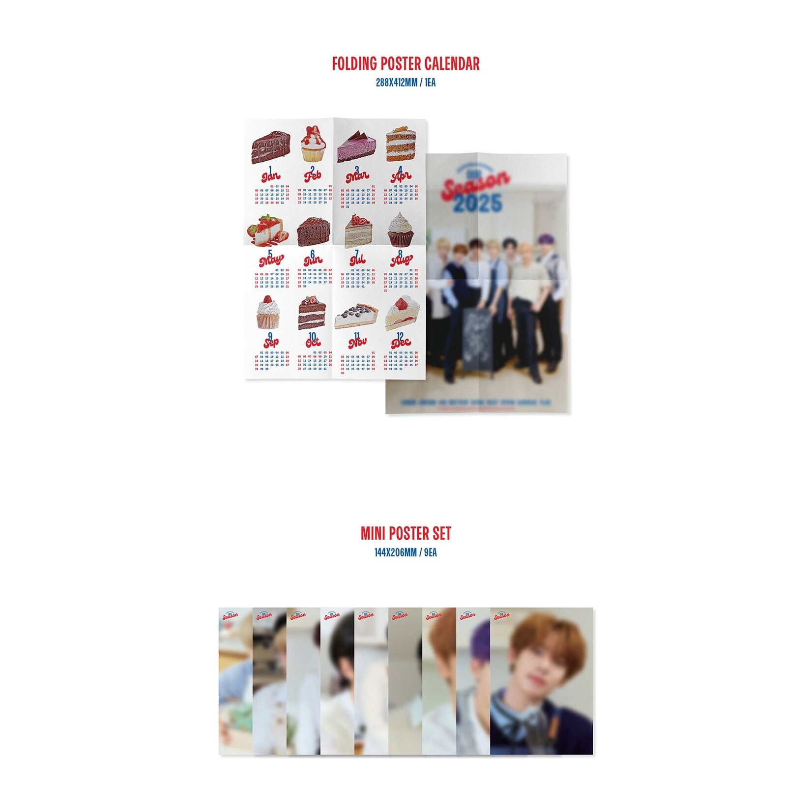 ZeroBaseOne ZEROBASEONE - 2025 [OUR Season] + Photocard Set (APPLE MUSIC)