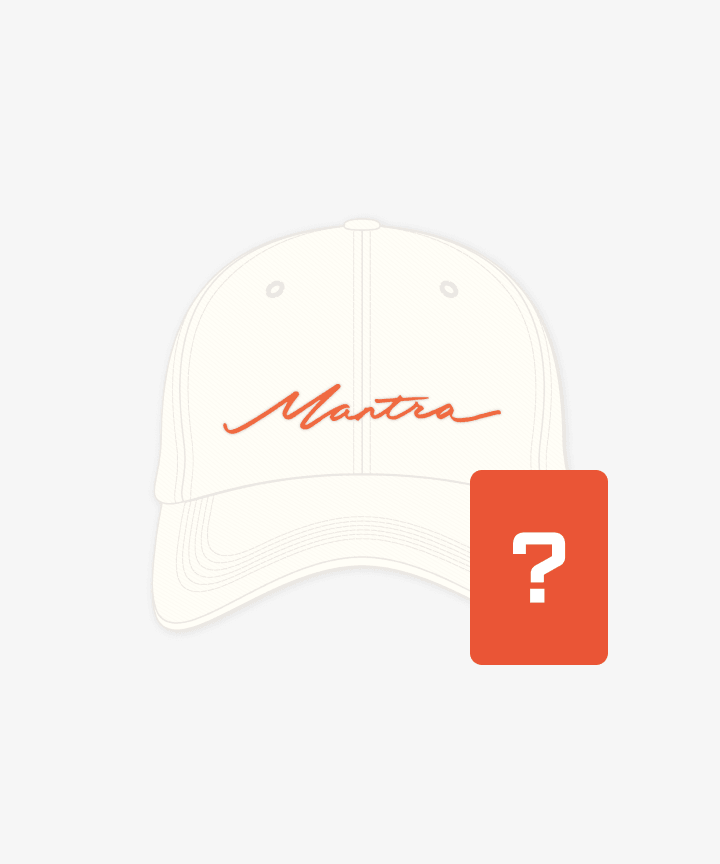 BLACKPINK ジェニ　Mantra キャップ　アイボリー JENNIE - [Mantra] Ballcap (Ivory) - K-Town