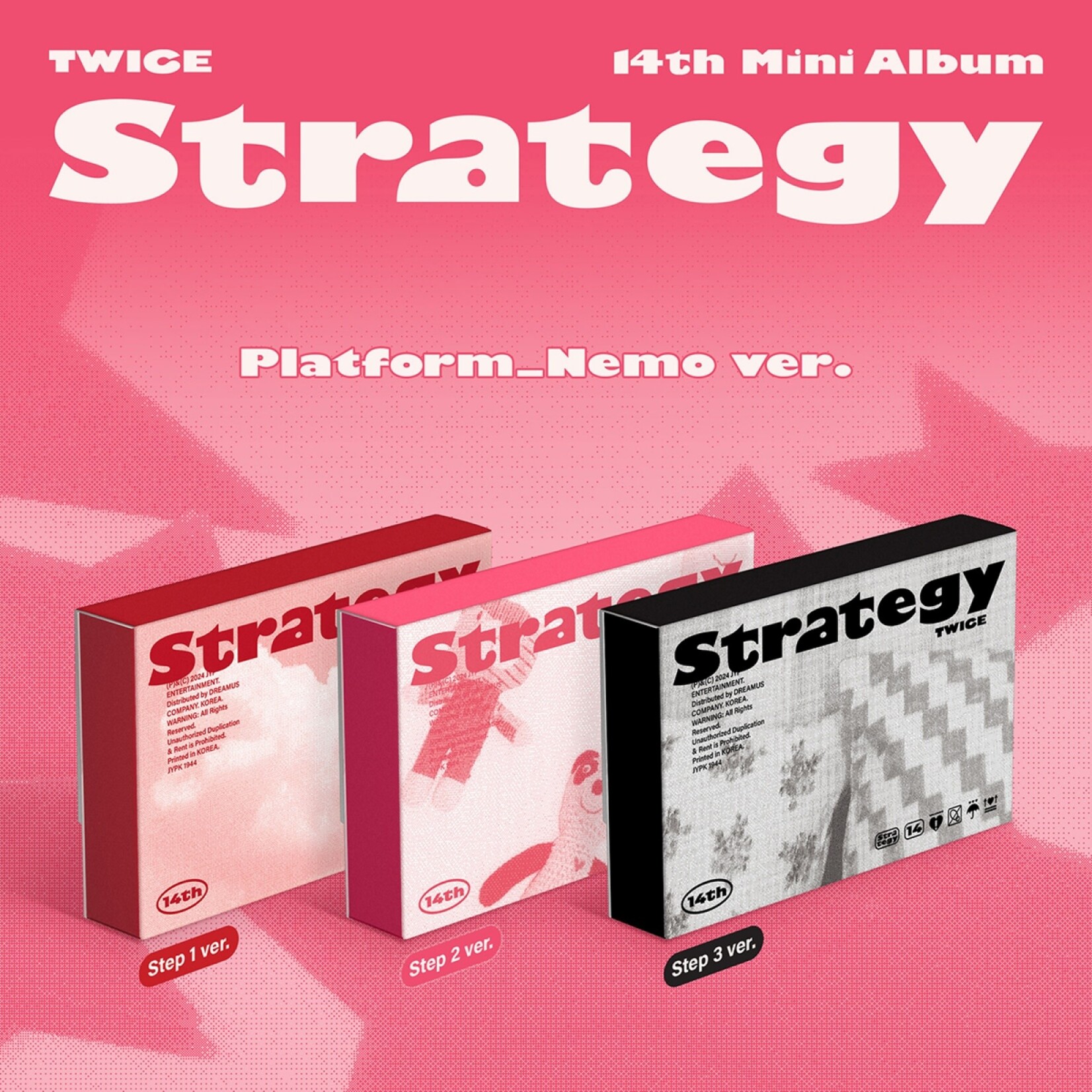 Twice TWICE - 14th Mini Album [STRATEGY] (Platform_Nemo ver)