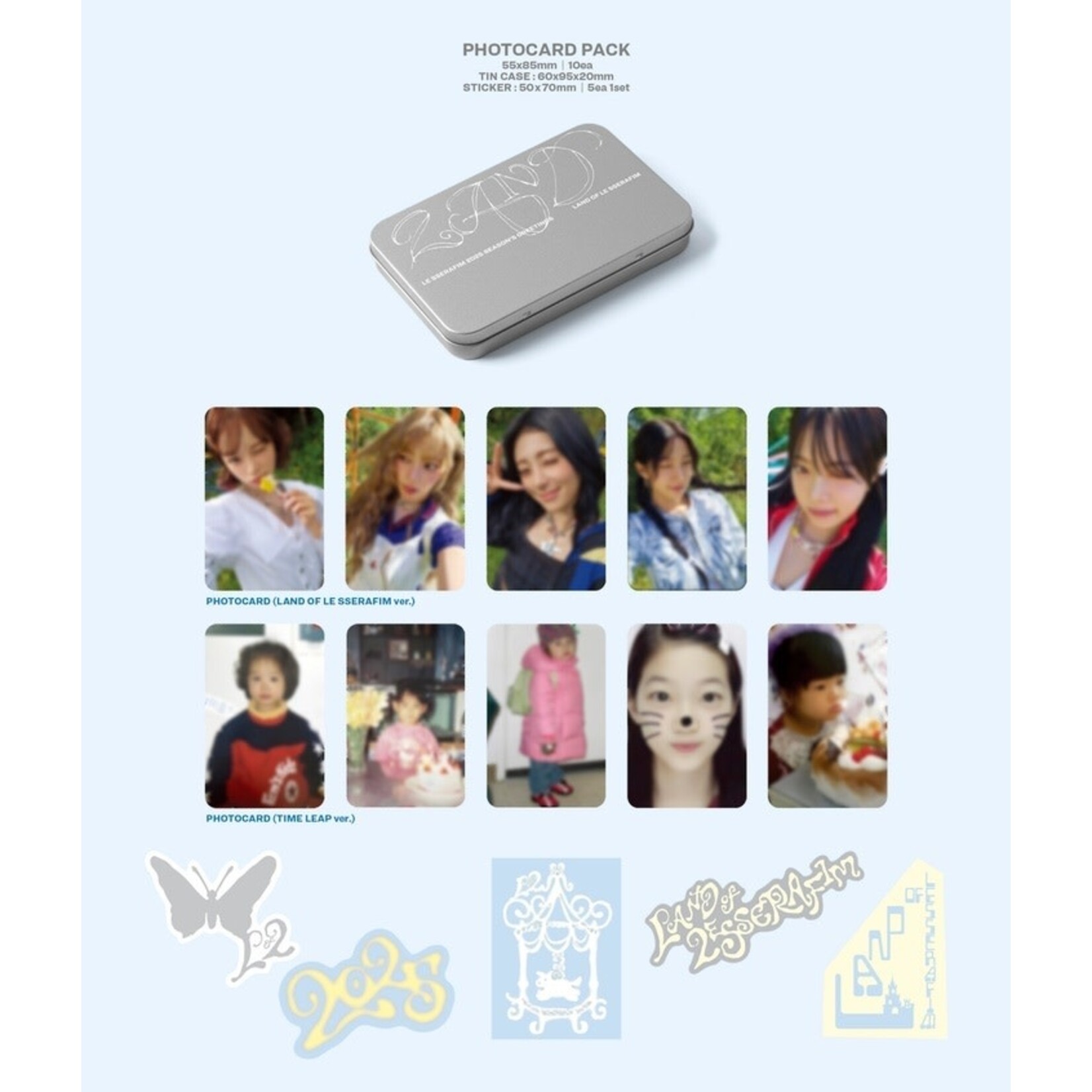 Le Sserafim LE SSERAFIM - 2025 SEASON'S GREETINGS + Weverse Gift (WS)