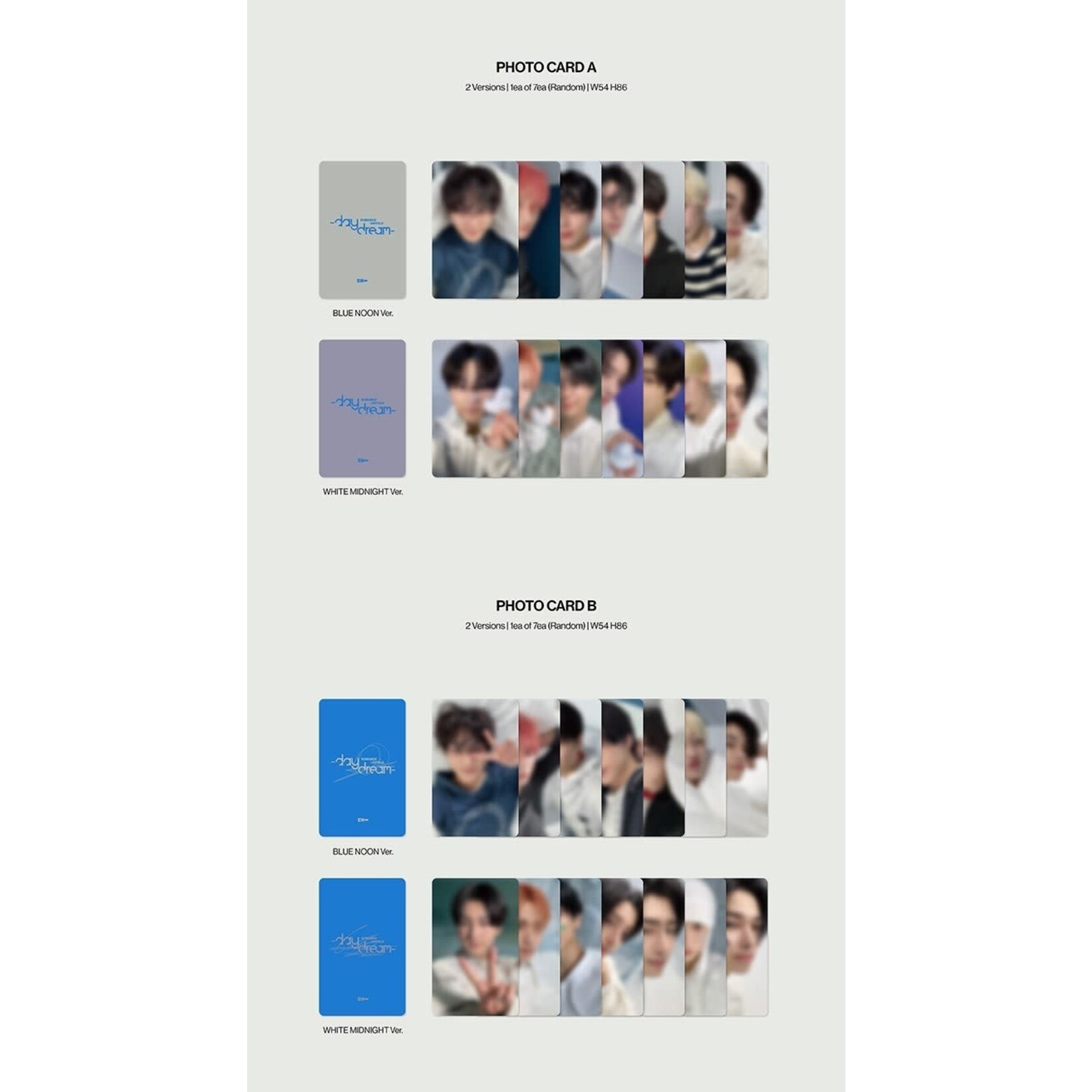 Enhypen [2ND LUCKY DRAW] ENHYPEN - ROMANCE : UNTOLD [daydream] (Photobook ver.) + Random Photocard (APPLE MUSIC)