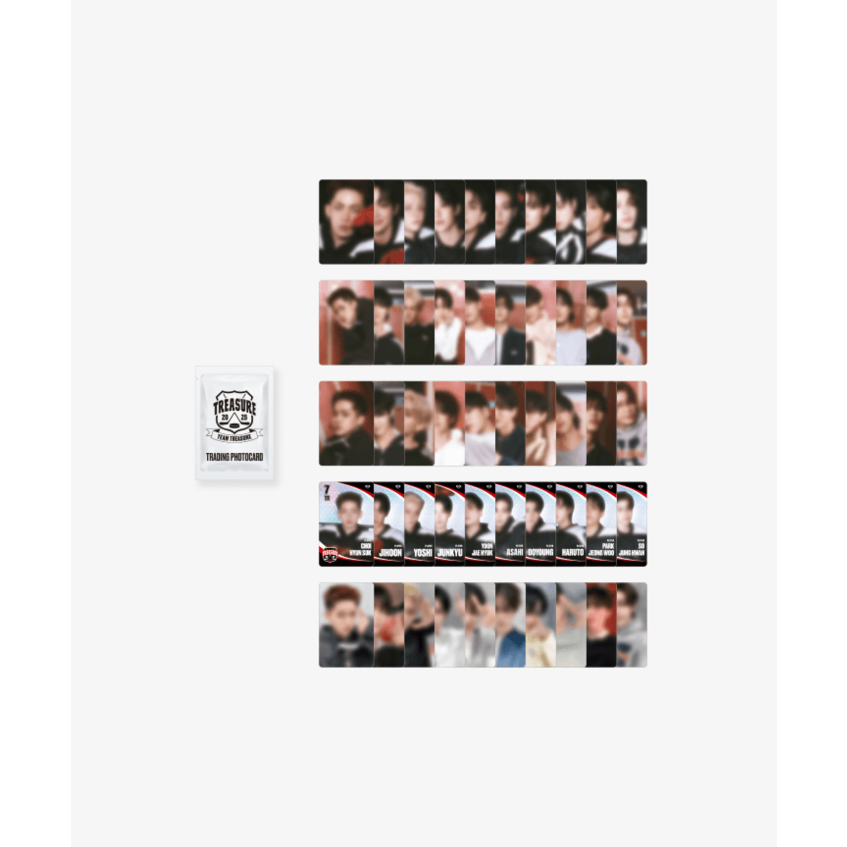 Treasure TREASURE - [TEAMTREASURE] TREASURE TRADING PHOTOCARD