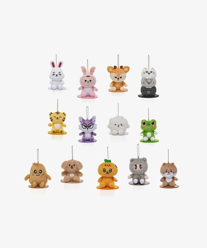 SEVENTEEN - 'MINITEEN' Magnet Plush Keyring - K-Town