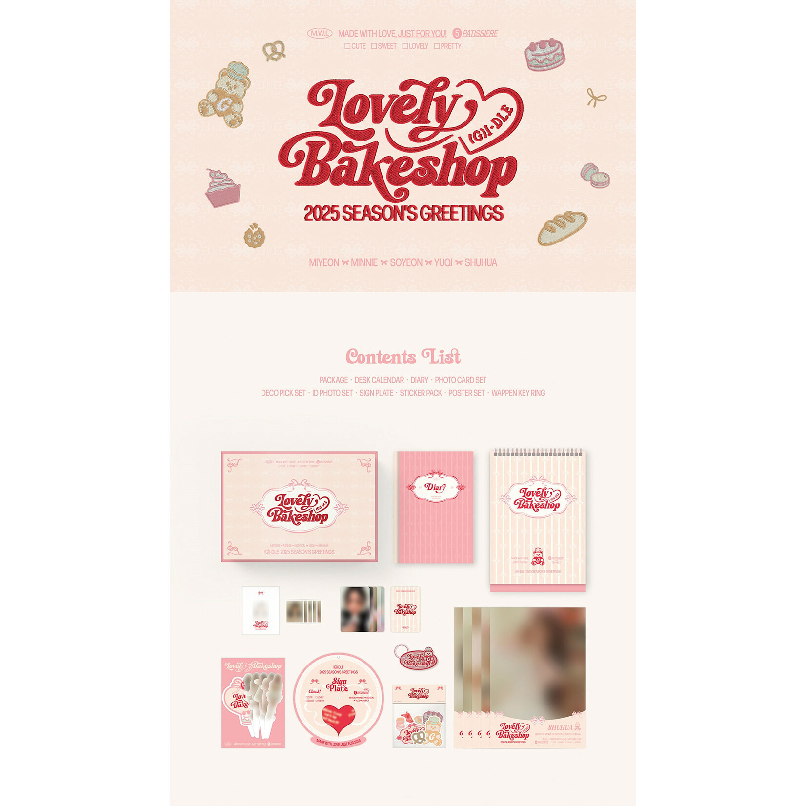i-dle* (G)I-DLE - 2025 SEASON’S GREETINGS [Lovely Bakeshop]