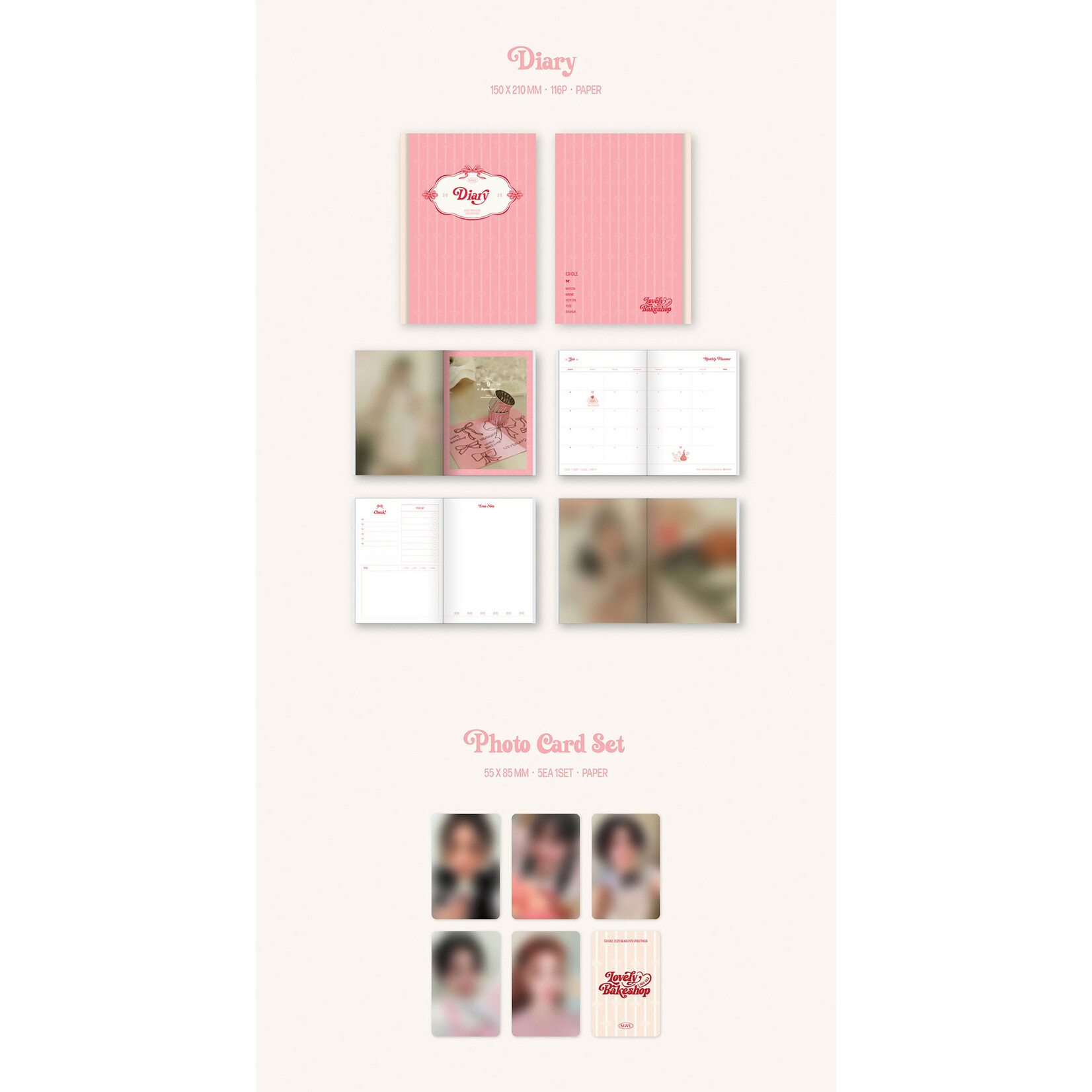 i-dle* (G)I-DLE - 2025 SEASON’S GREETINGS [Lovely Bakeshop]