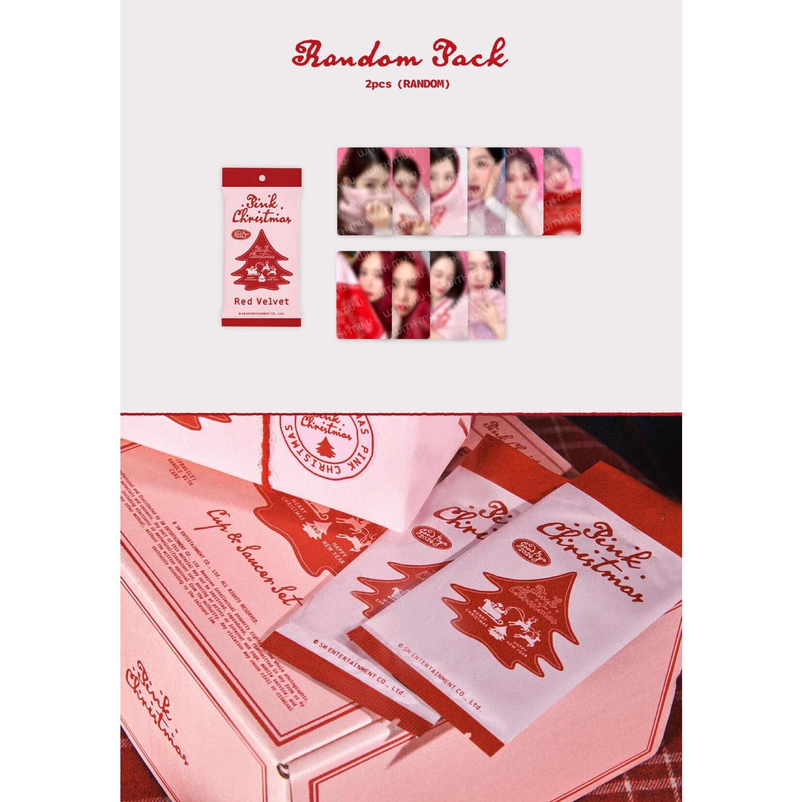 Red Velvet Red Velvet - [2024 PINK CHRISTMAS] PHOTO CARD RANDOM PACK