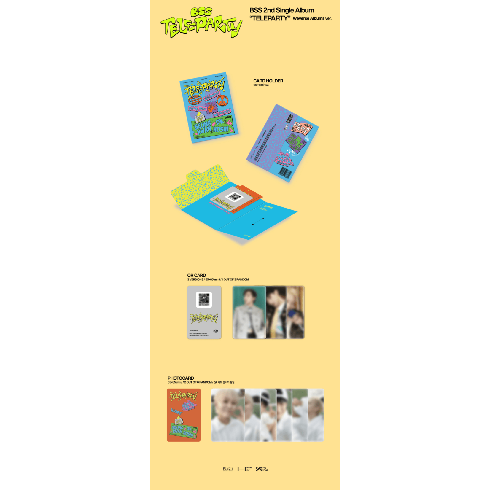 Seventeen SEVENTEEN - BSS 2nd Single Album [TELEPARTY] (Weverse Albums ver.)