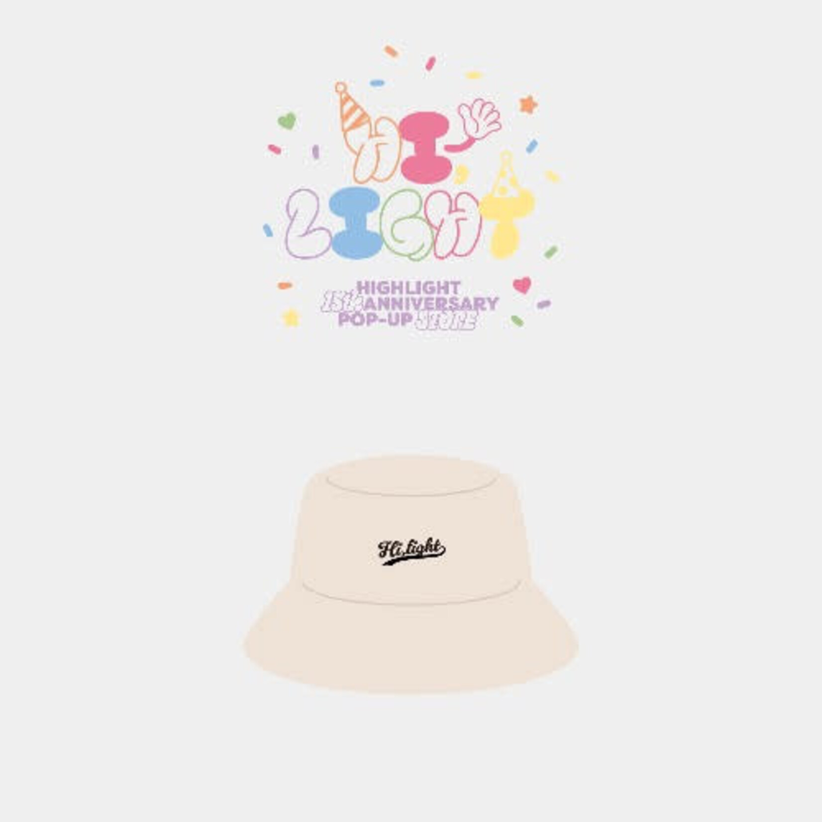 HIGHLIGHT Highlight - 15TH ANNIVERSARY POP-UP STORE MD - BUCKET HAT