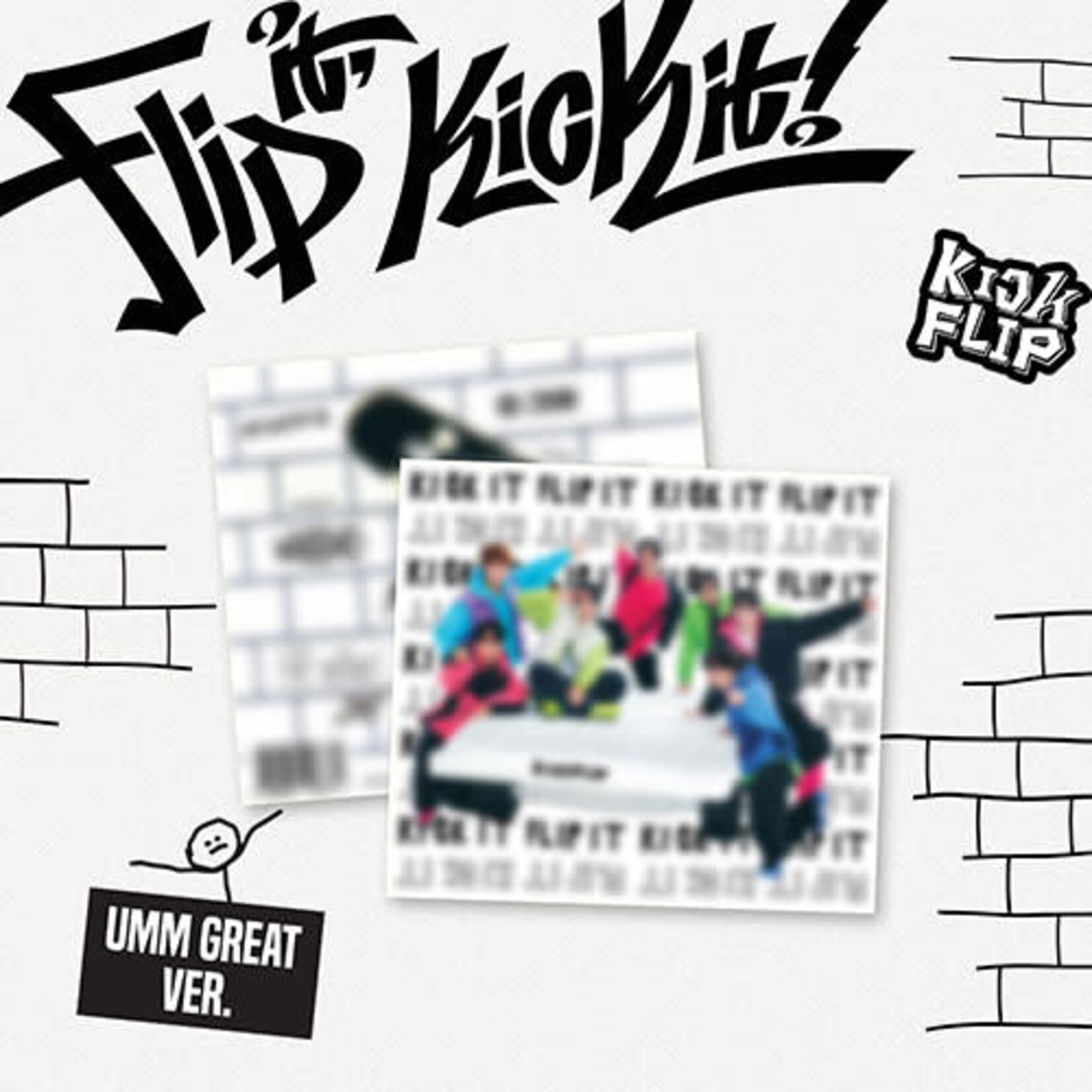 KickFlip KickFlip - 1st Mini Album [Flip it, Kick it!] (Umm Great ver.)