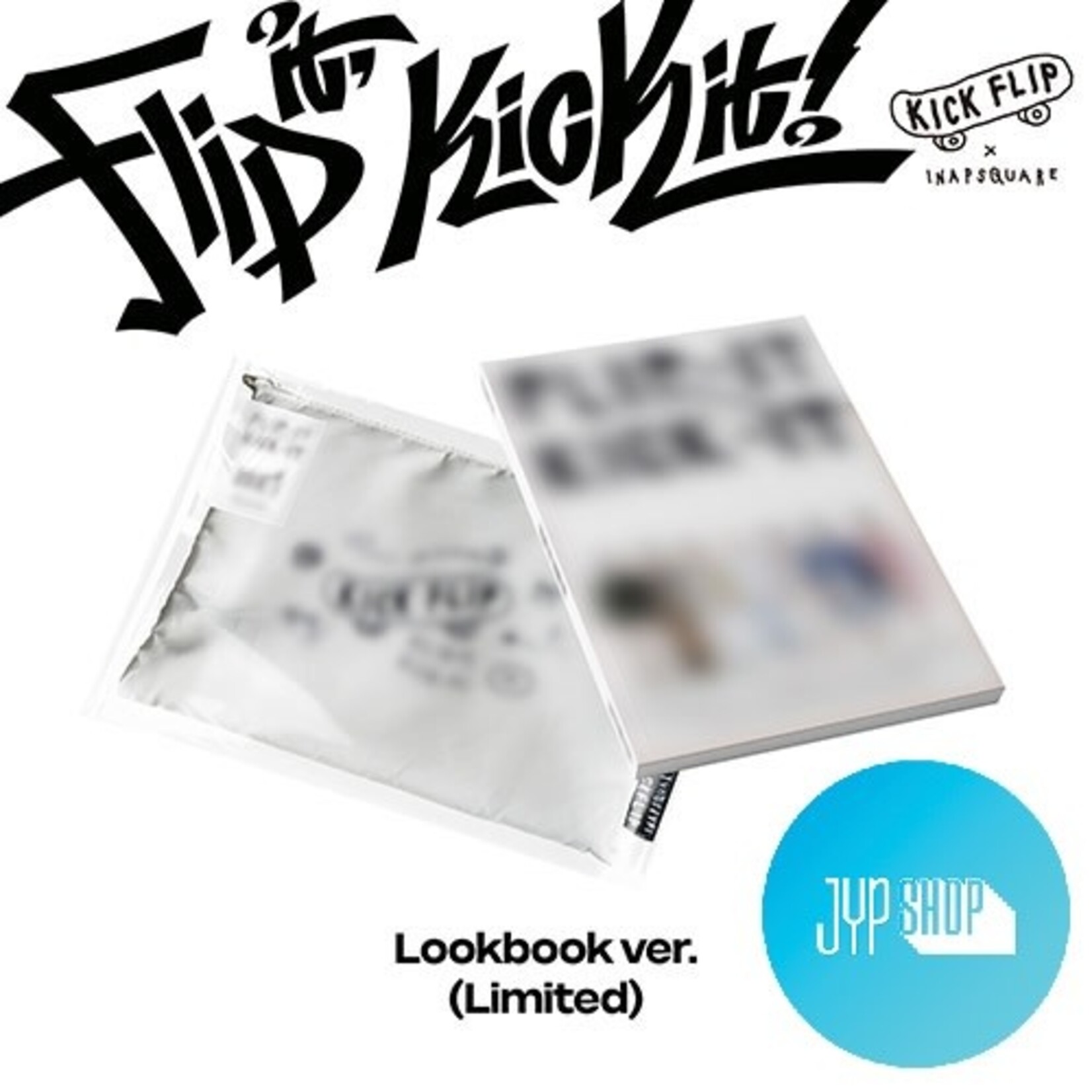 KickFlip KickFlip - 1st Mini Album [Flip it, Kick it!] (Lookbook ver.) + Random Photocard (JYP SHOP)