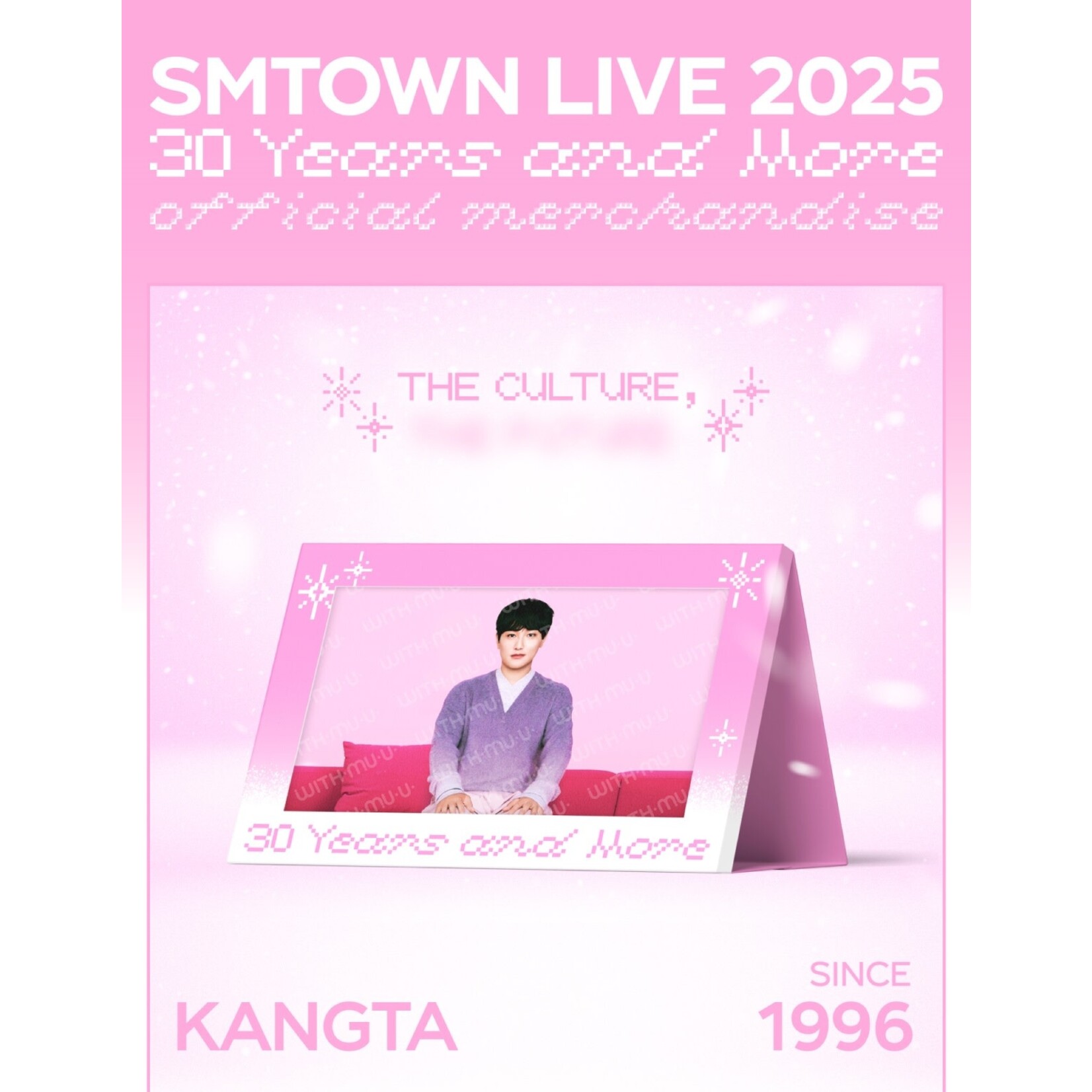 KANGTA SMTOWN LIVE 2025 TOUR OFFICIAL MD : GROUP PHOTO SET - Kangta