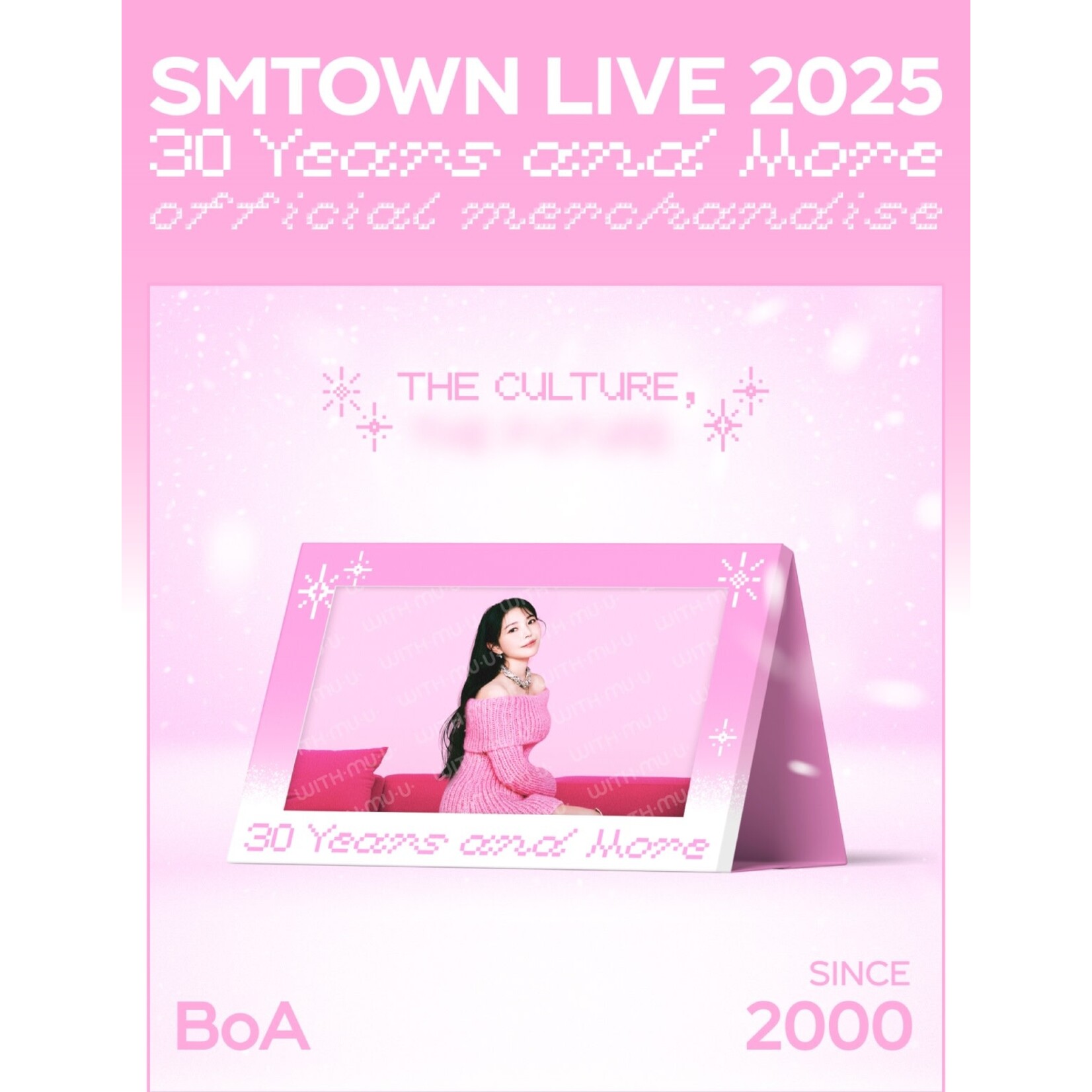 BOA SMTOWN LIVE 2025 TOUR OFFICIAL MD : GROUP PHOTO SET - BOA
