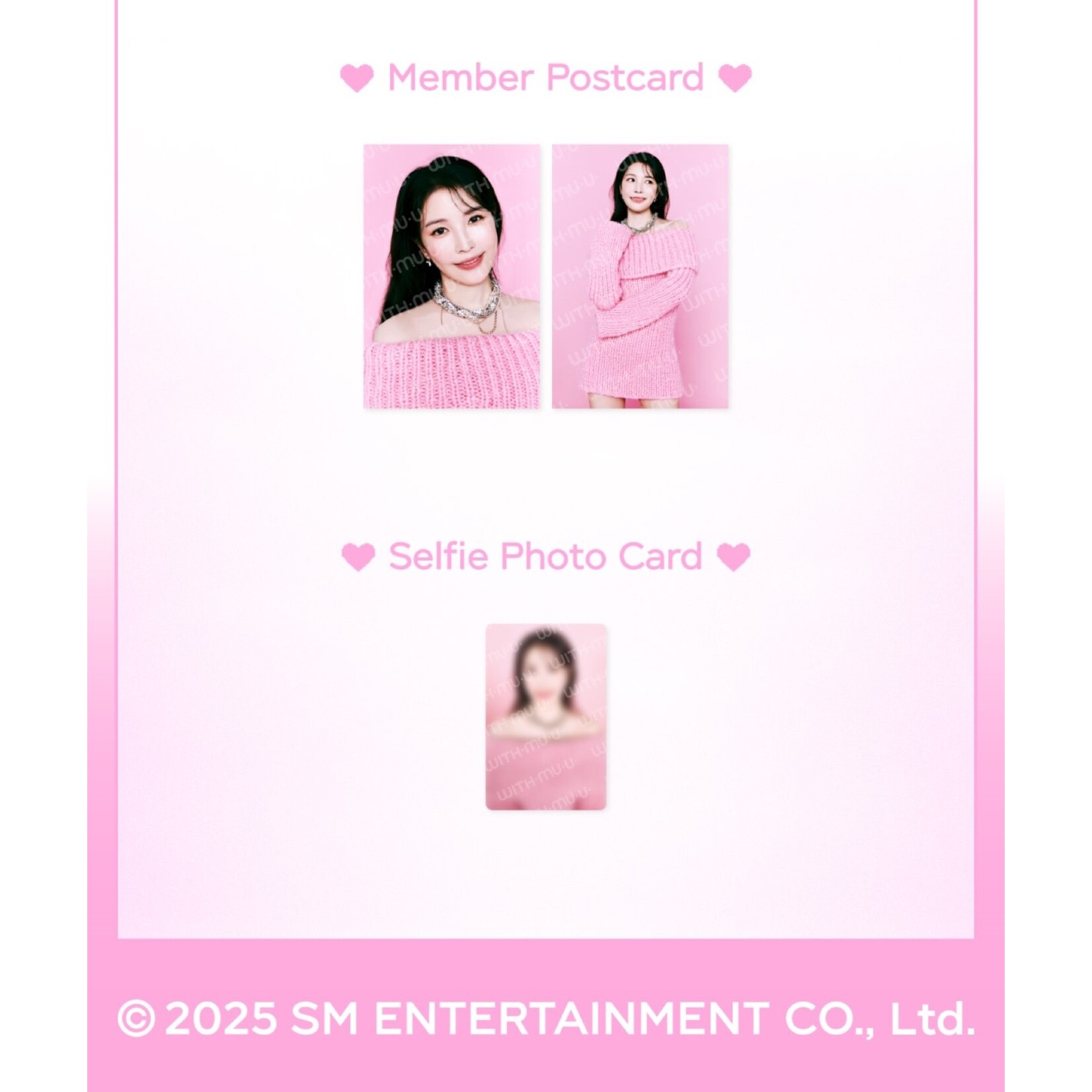 BOA SMTOWN LIVE 2025 TOUR OFFICIAL MD : GROUP PHOTO SET - BOA
