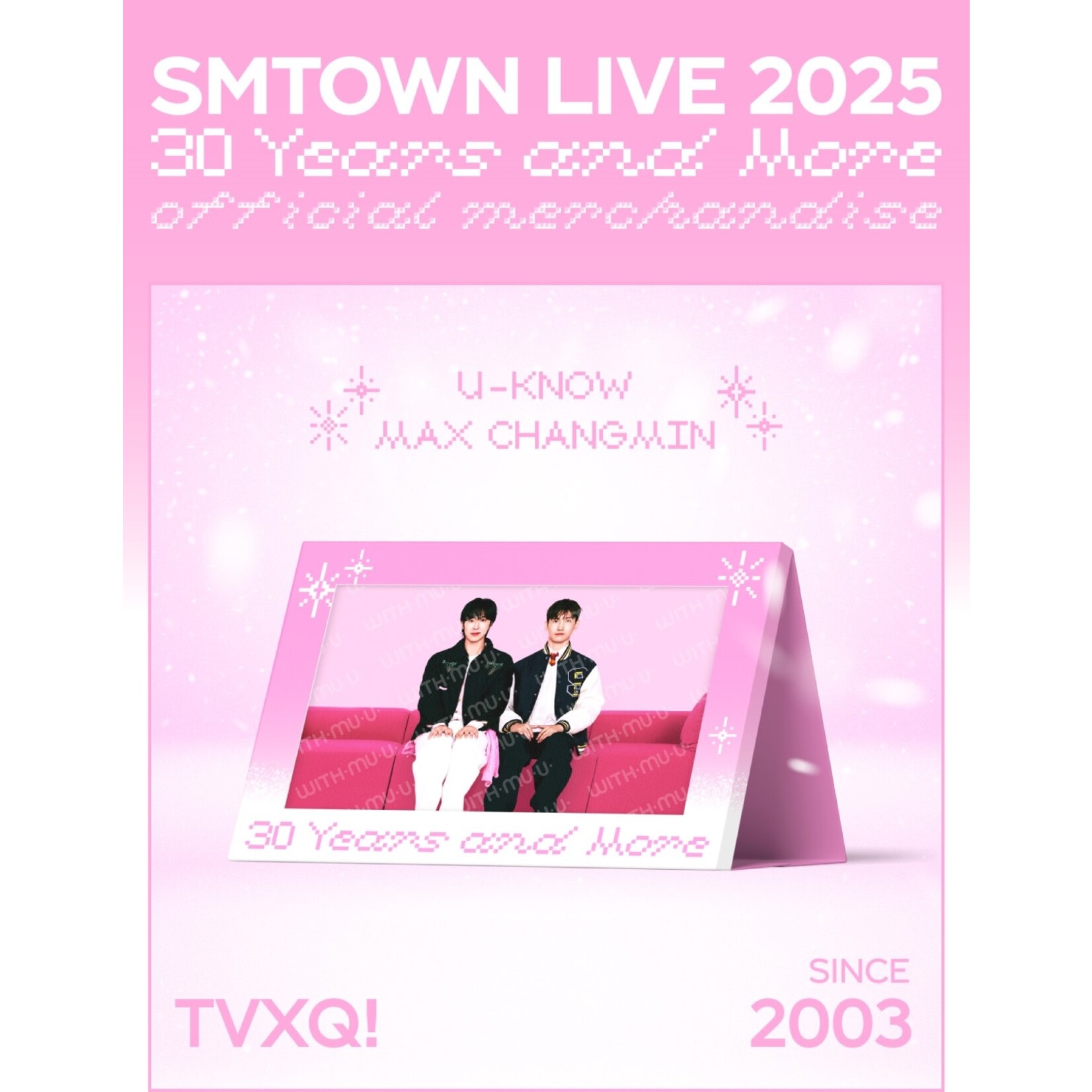 TVXQ SMTOWN LIVE 2025 TOUR OFFICIAL MD : GROUP PHOTO SET - TVXQ!