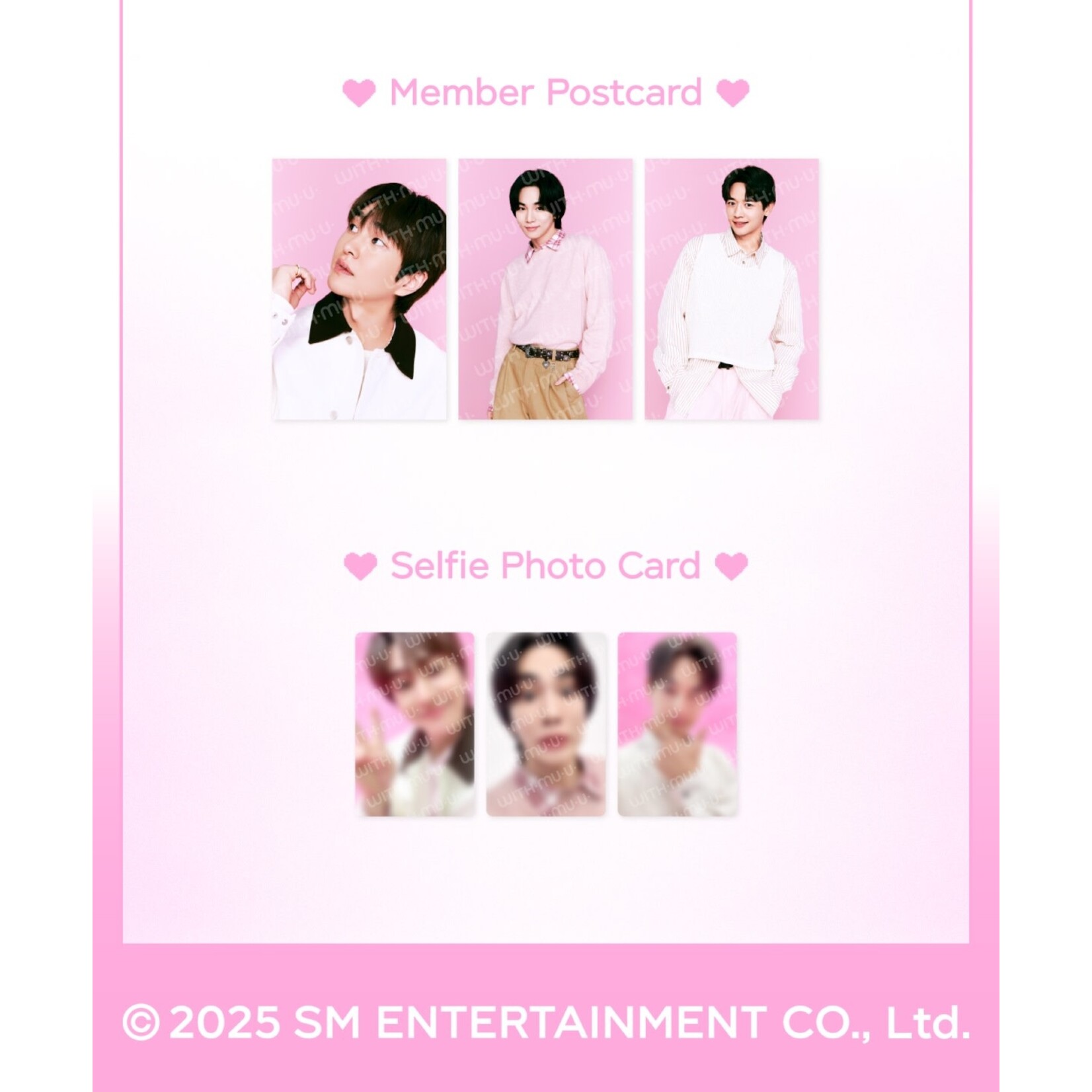 Shinee SMTOWN LIVE 2025 TOUR OFFICIAL MD : GROUP PHOTO SET