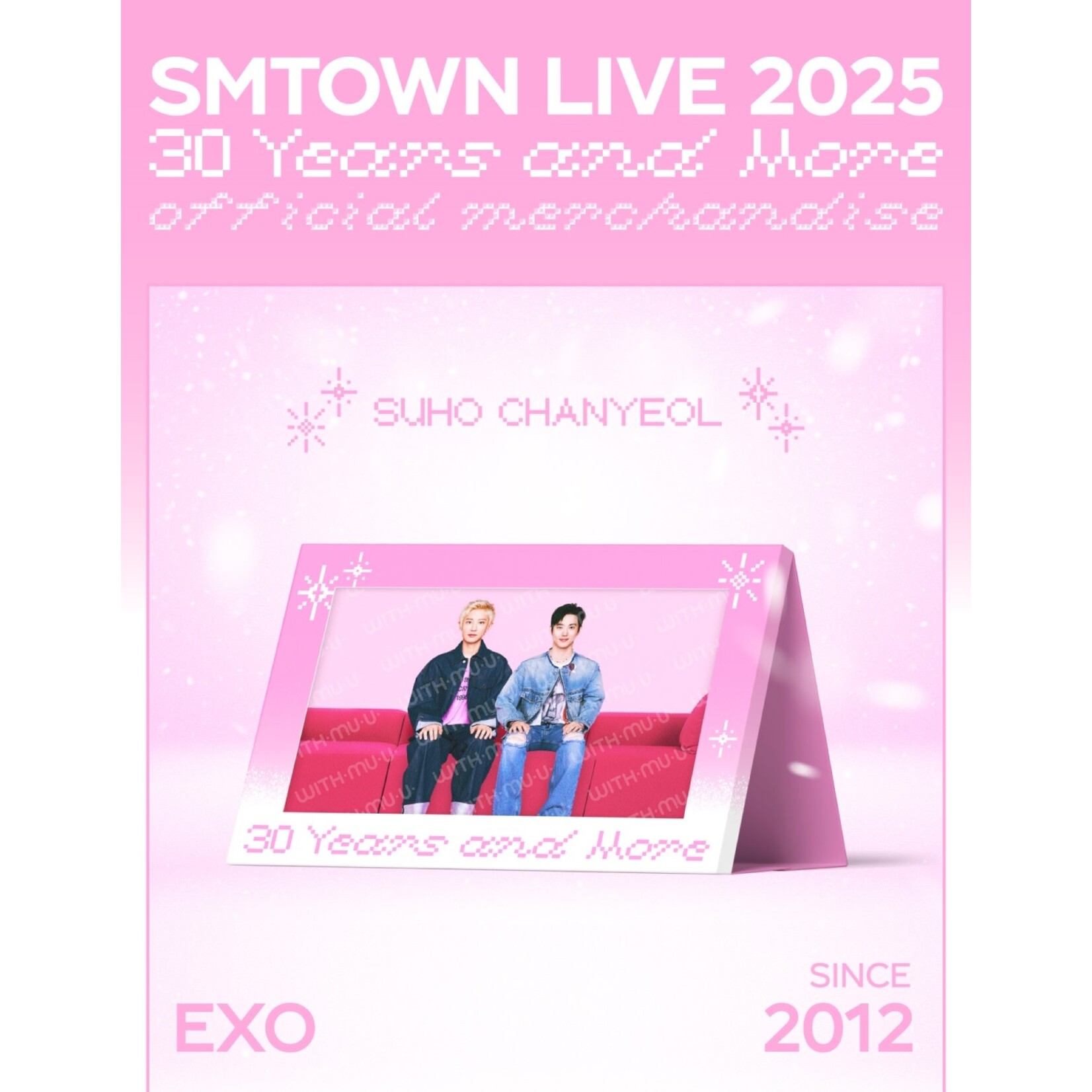 EXO SMTOWN LIVE 2025 TOUR OFFICIAL MD : GROUP PHOTO SET - EXO