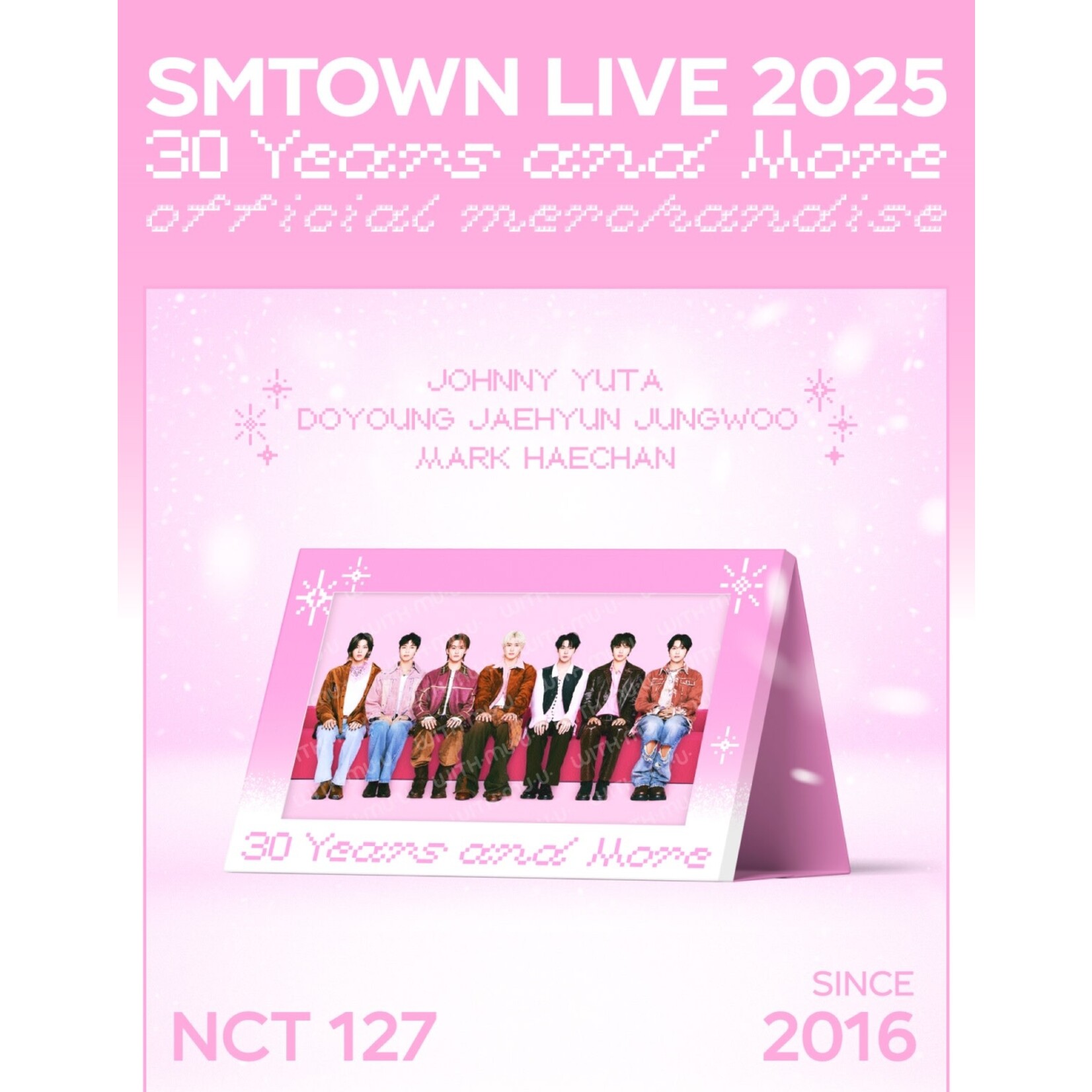 NCT SMTOWN LIVE 2025 TOUR OFFICIAL MD : GROUP PHOTO SET - NCT 127