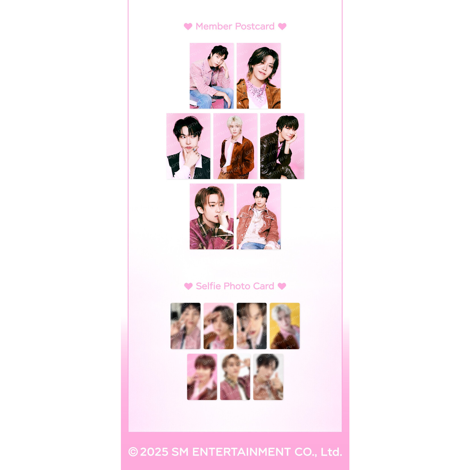 NCT SMTOWN LIVE 2025 TOUR OFFICIAL MD : GROUP PHOTO SET - NCT 127