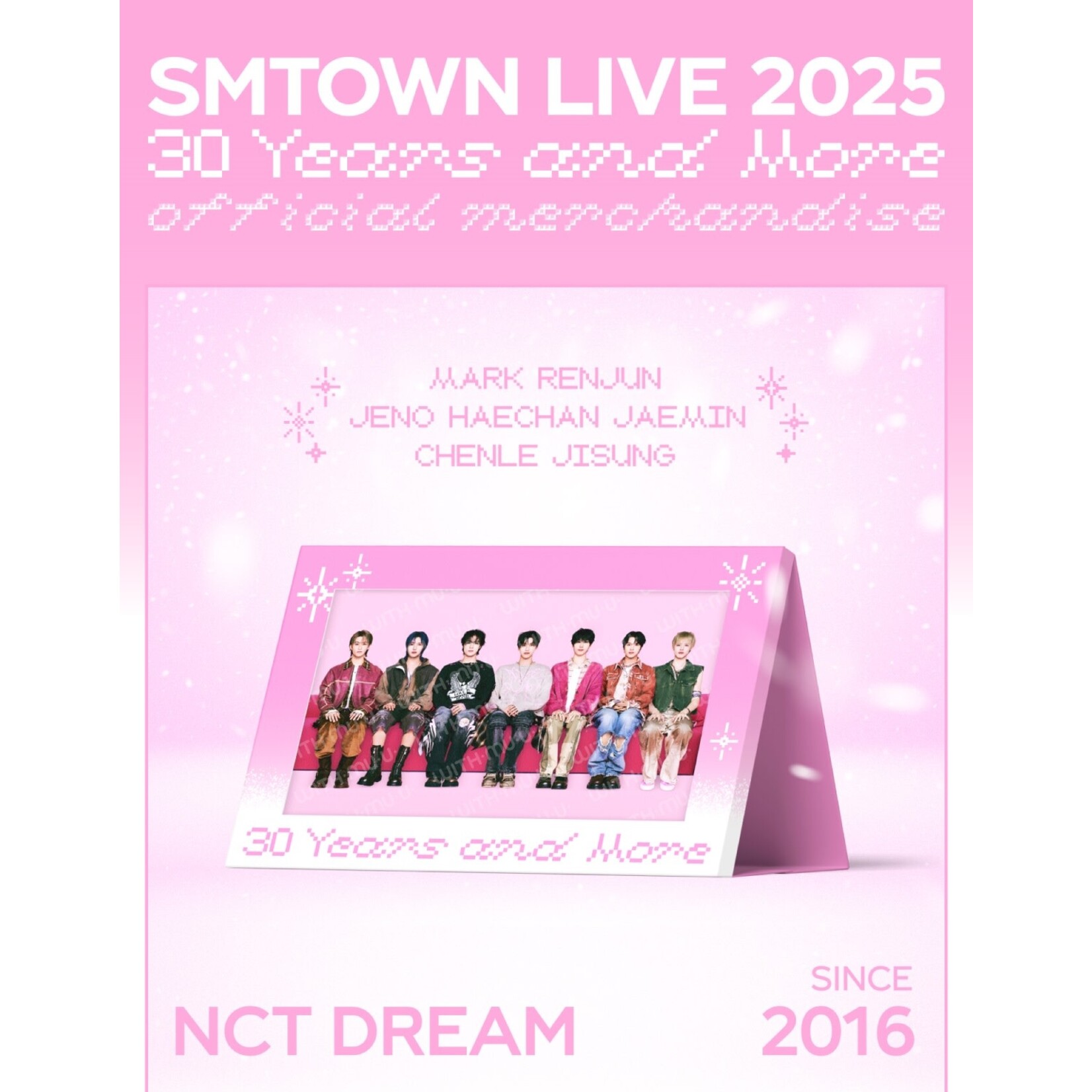NCT SMTOWN LIVE 2025 TOUR OFFICIAL MD : GROUP PHOTO SET - NCT Dream