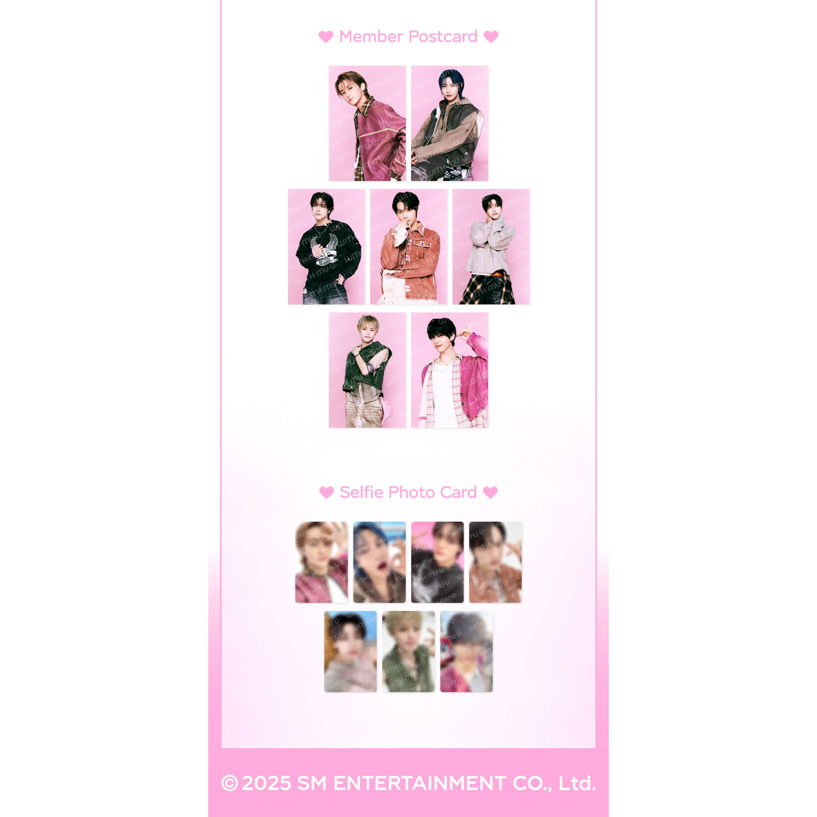NCT SMTOWN LIVE 2025 TOUR OFFICIAL MD : GROUP PHOTO SET - NCT Dream