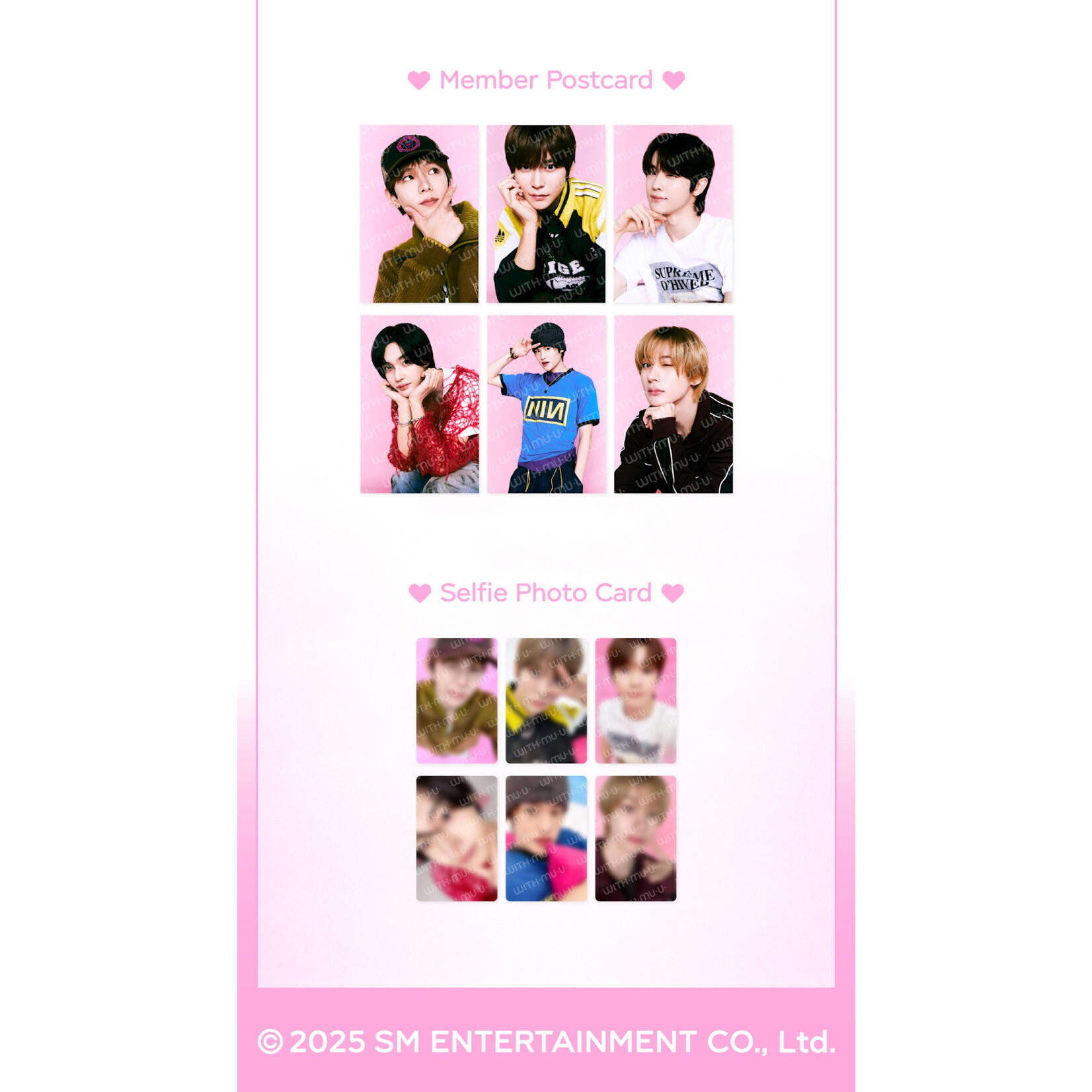 Riize SMTOWN LIVE 2025 TOUR OFFICIAL MD : GROUP PHOTO SET - Riize