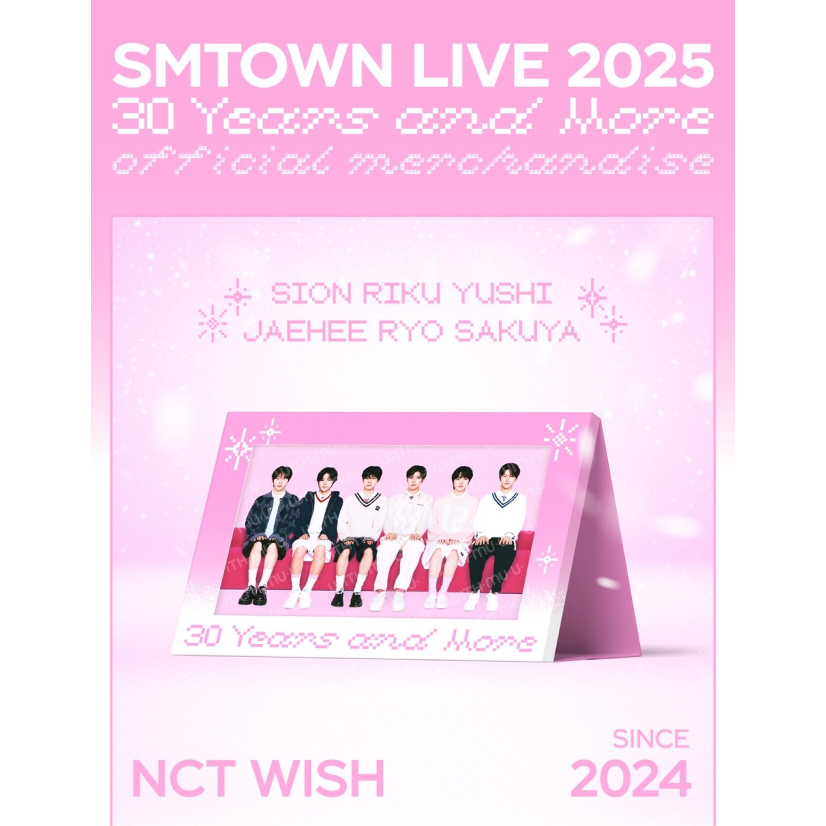 NCT SMTOWN LIVE 2025 TOUR OFFICIAL MD : GROUP PHOTO SET - NCT WISH