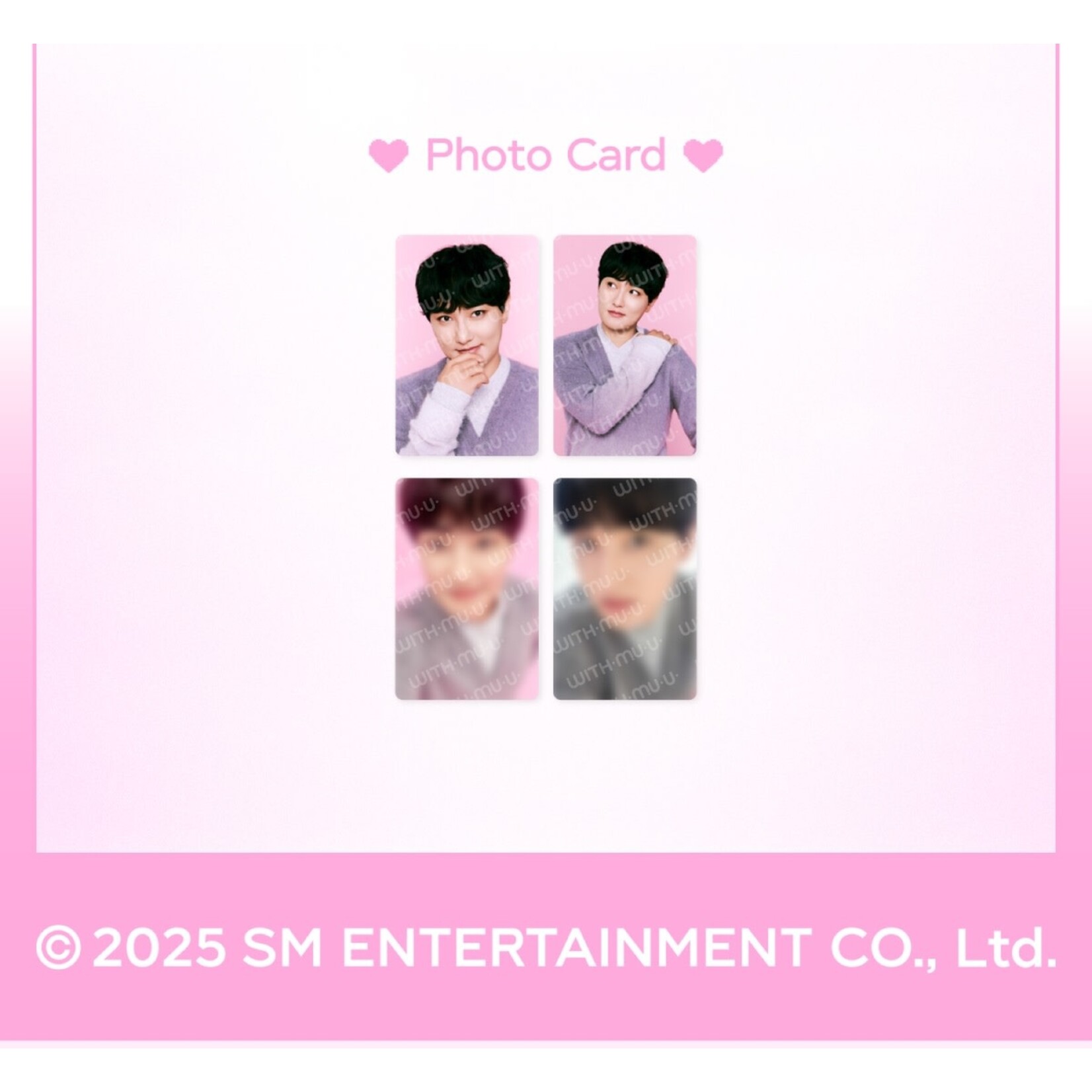 KANGTA SMTOWN LIVE 2025 TOUR OFFICIAL MD : FORTUNE SCRATCH - Kangta