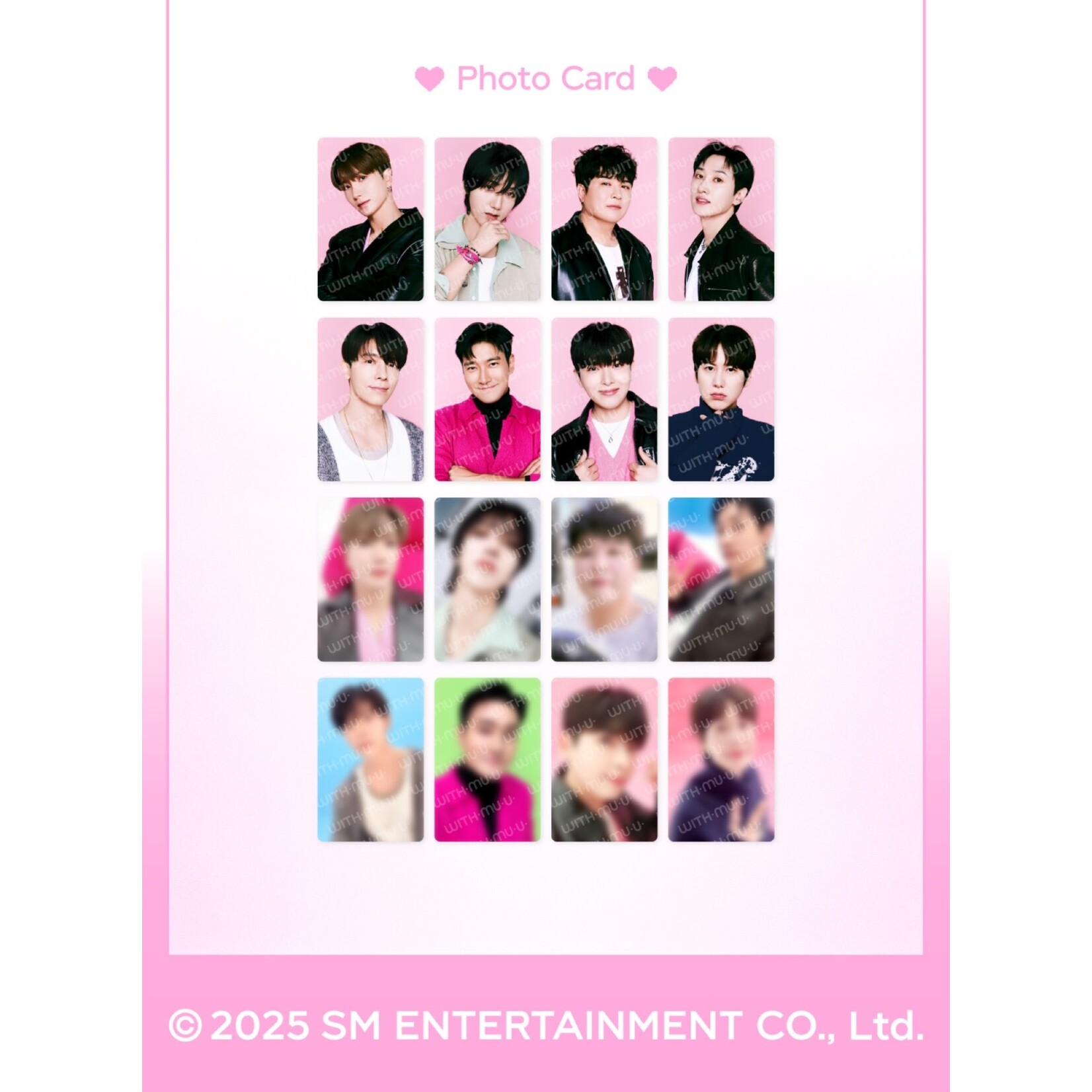 SMTOWN LIVE 2025 TOUR OFFICIAL MD : FORTUNE SCRATCH - Super Junior
