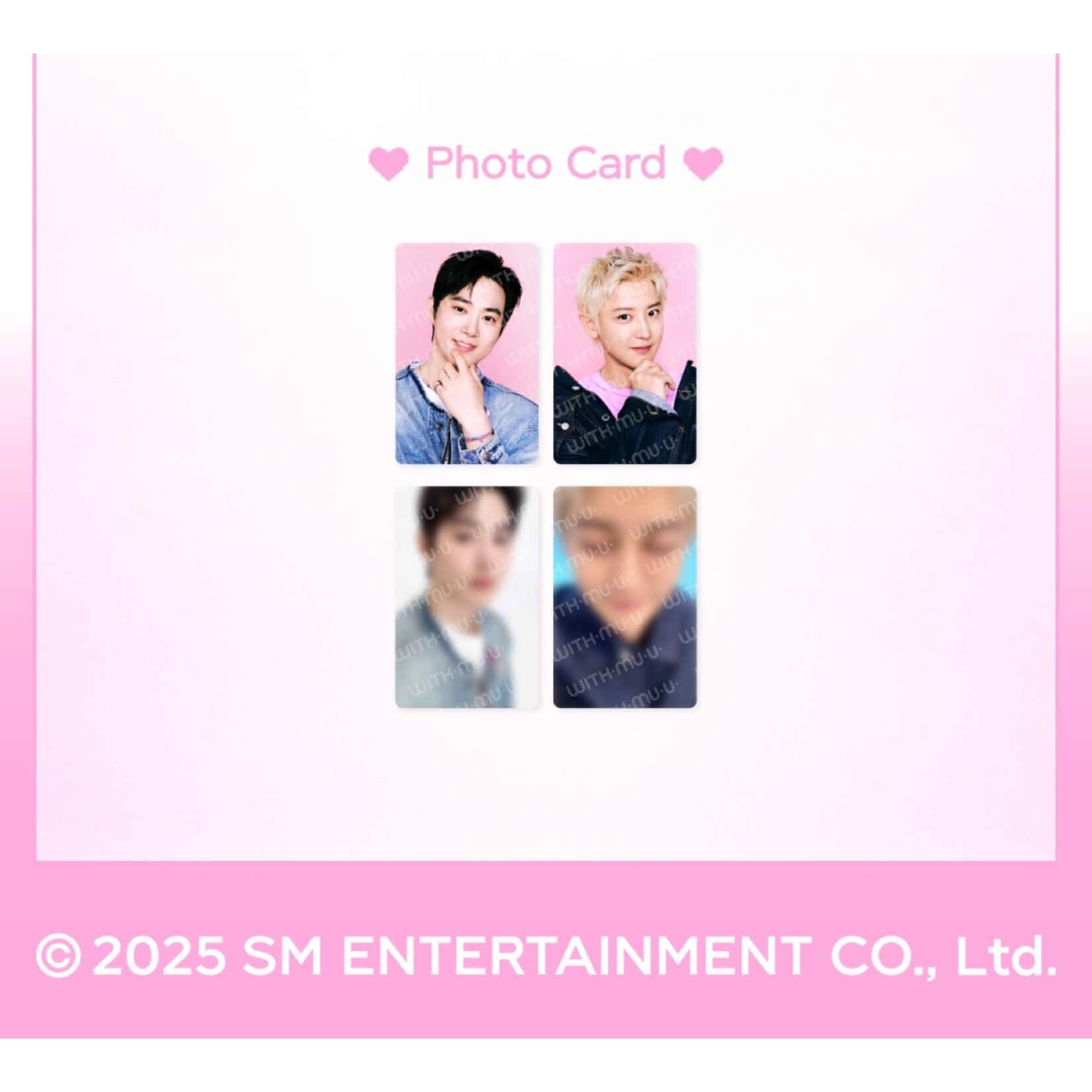 EXO SMTOWN LIVE 2025 TOUR OFFICIAL MD : FORTUNE SCRATCH - EXO